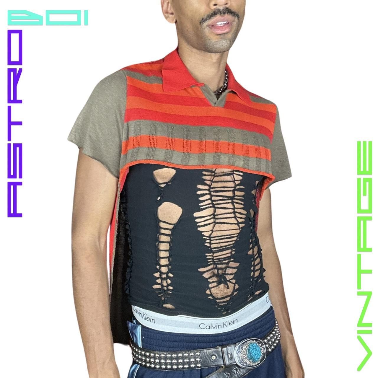 Other × Vintage ASTROBOI* NUCLEAR KNIT POLO SWEATER _ XL Size US XL / EU 56 / 4 - 1 Thumbnail