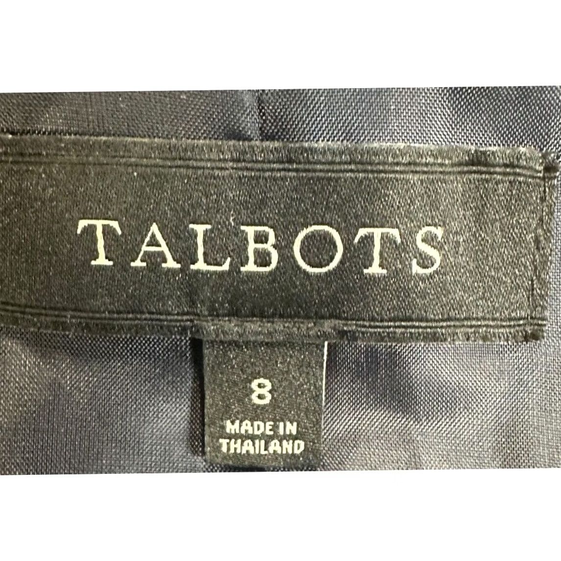 Talbots Talbots Skirt Suit Womens 8 Multi Striped Button Front Pencil Straight Jacket Set 2 Piece Notch Lapel VINTAGE? Size 30" / US 8 / IT 44 - 7 Thumbnail