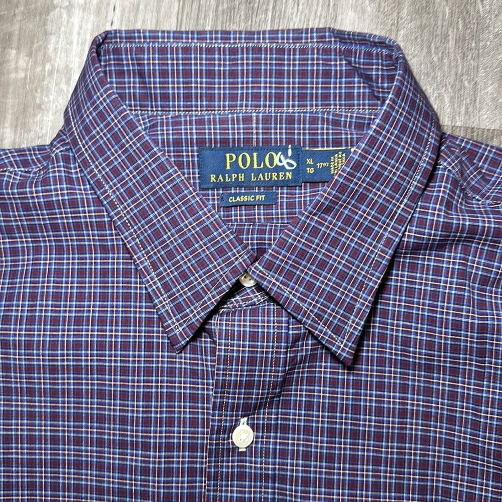 Polo Ralph Lauren Polo Ralph Lauren Classic Fit Long Sleeve Button Down - XL Size US XL / EU 56 / 4 - 6 Thumbnail