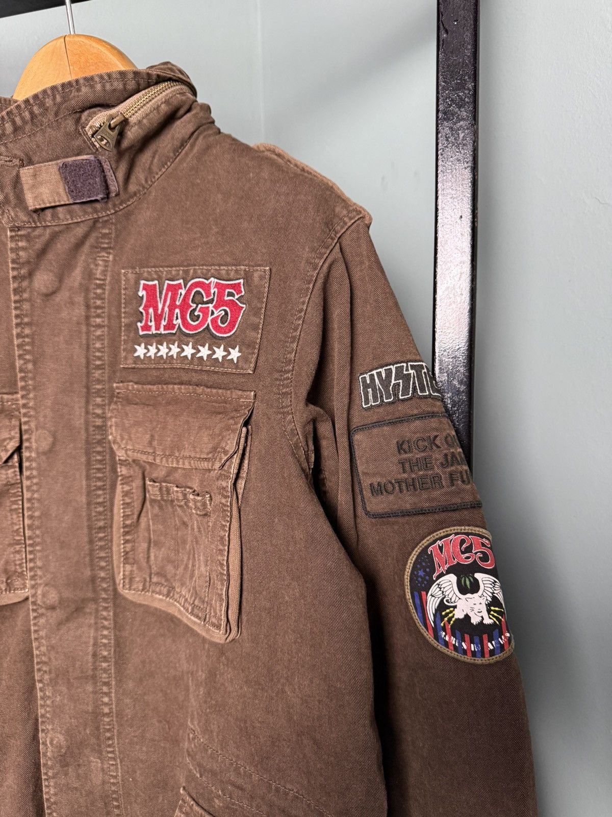 Hysteric Glamour HYSTERIC GLAMOUR X MC5 VINTAGE PARKA HOODED Size US S / EU 44-46 / 1 - 3 Thumbnail