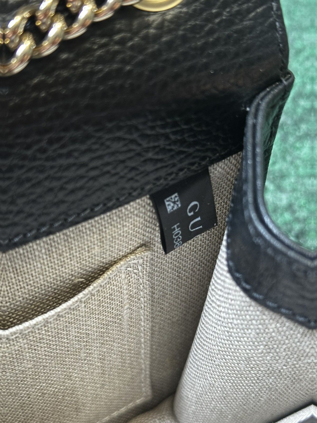 Gucci Gucci GG Interlocking Black Leather Shoulder Bag - 510304 Size ONE SIZE - 15 Thumbnail