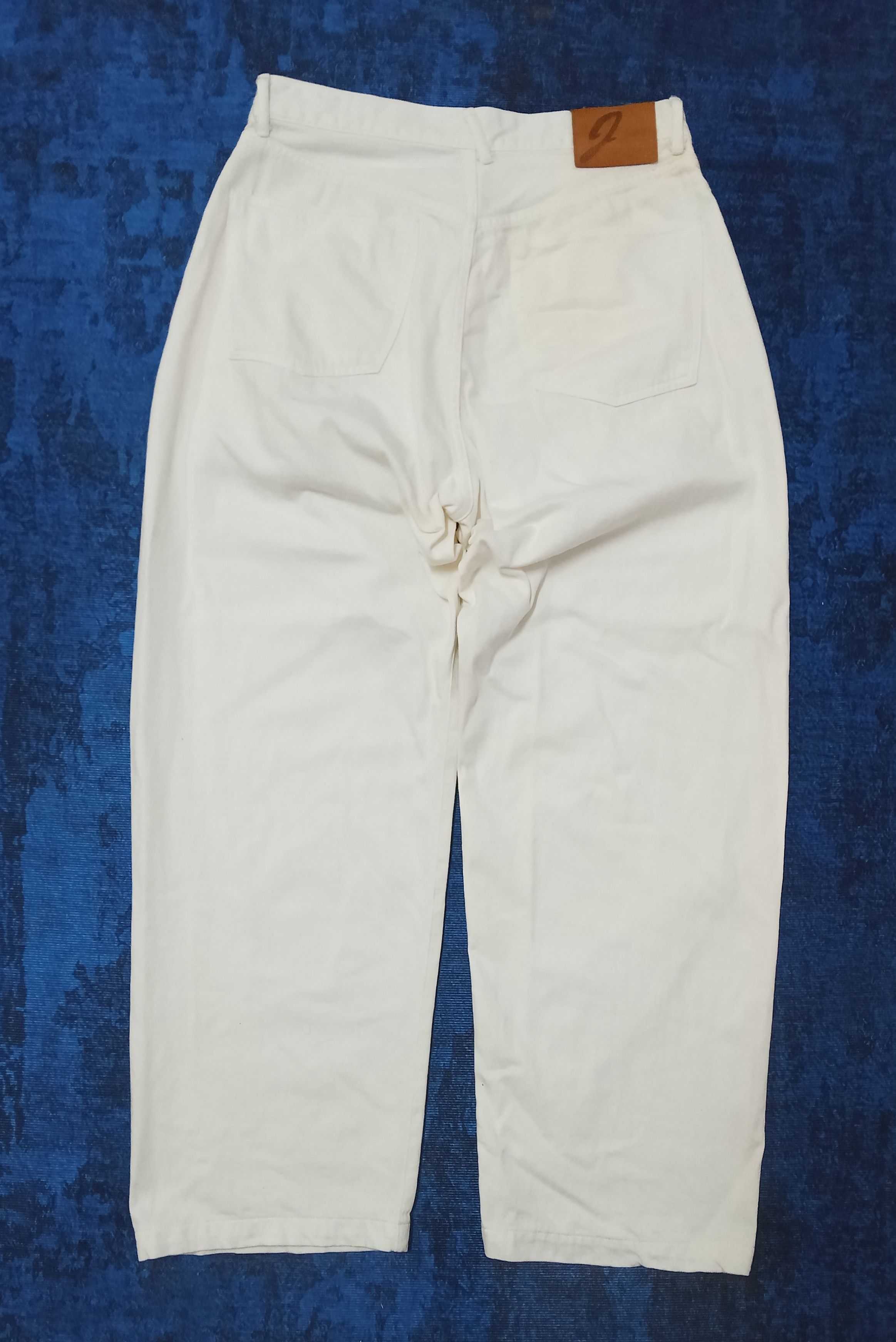 Japanese Brand Joswick New York Pleated Redline Selvedge Baggy Pants Size US 34 / EU 50 - 2 Thumbnail