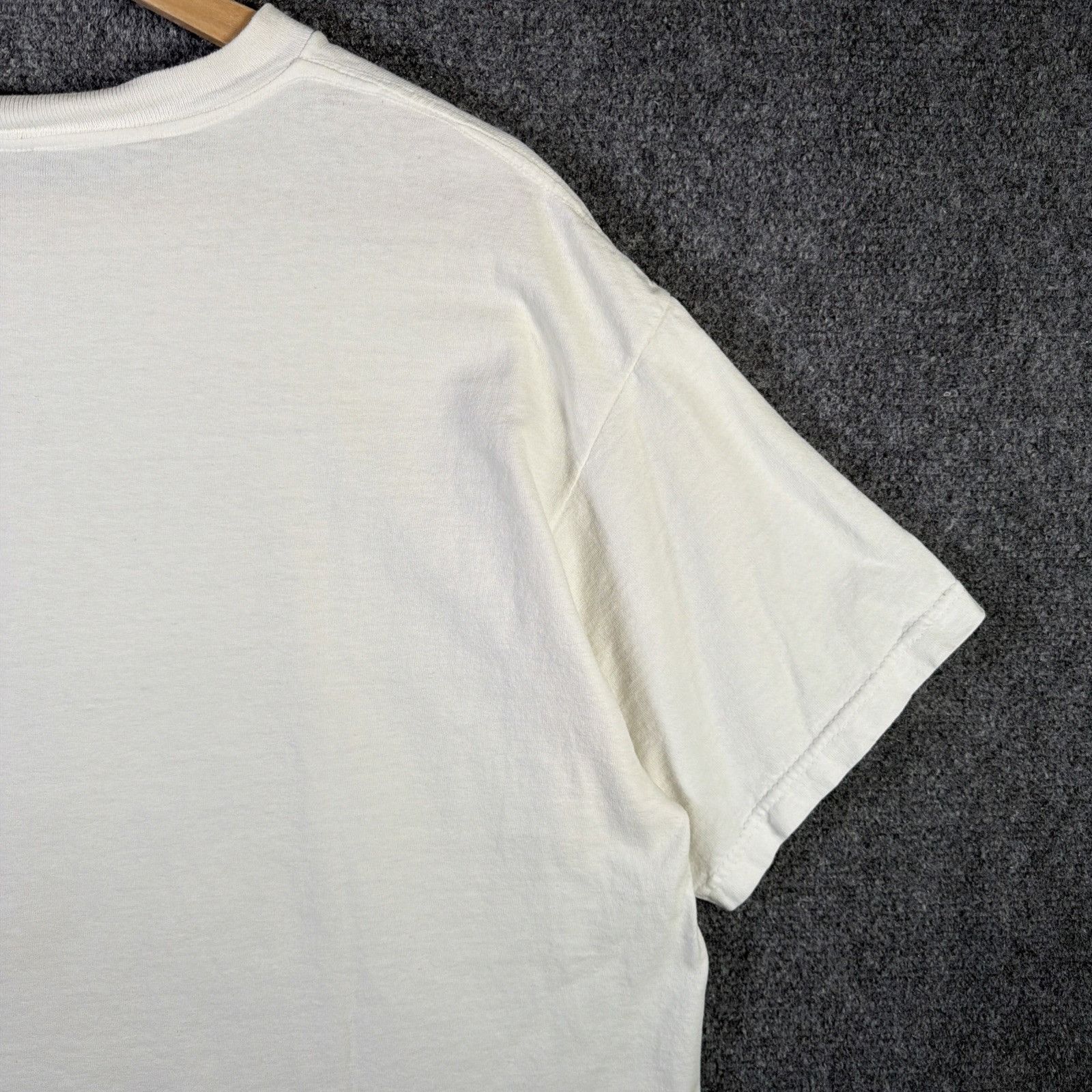 Band Tees Vintage Stevie Ray Vaughan Shirt Mens XL White 90s Guitar Size US XL / EU 56 / 4 - 7 Thumbnail