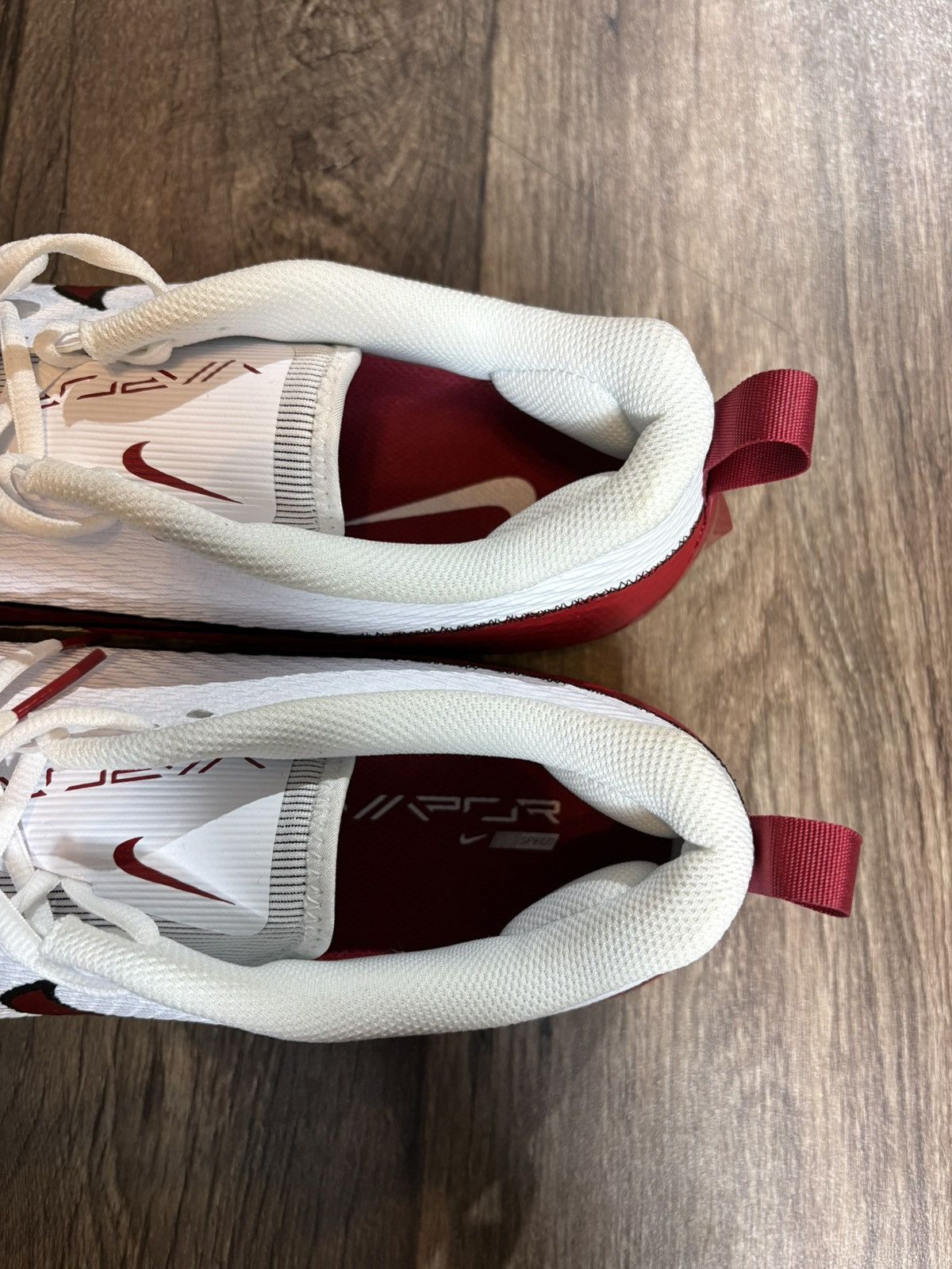 Nike Nike Vapor Edge Speed 360 2 FQ4045-104 White Crimson Men 15 Size US 15 / EU 48 - 2 Thumbnail