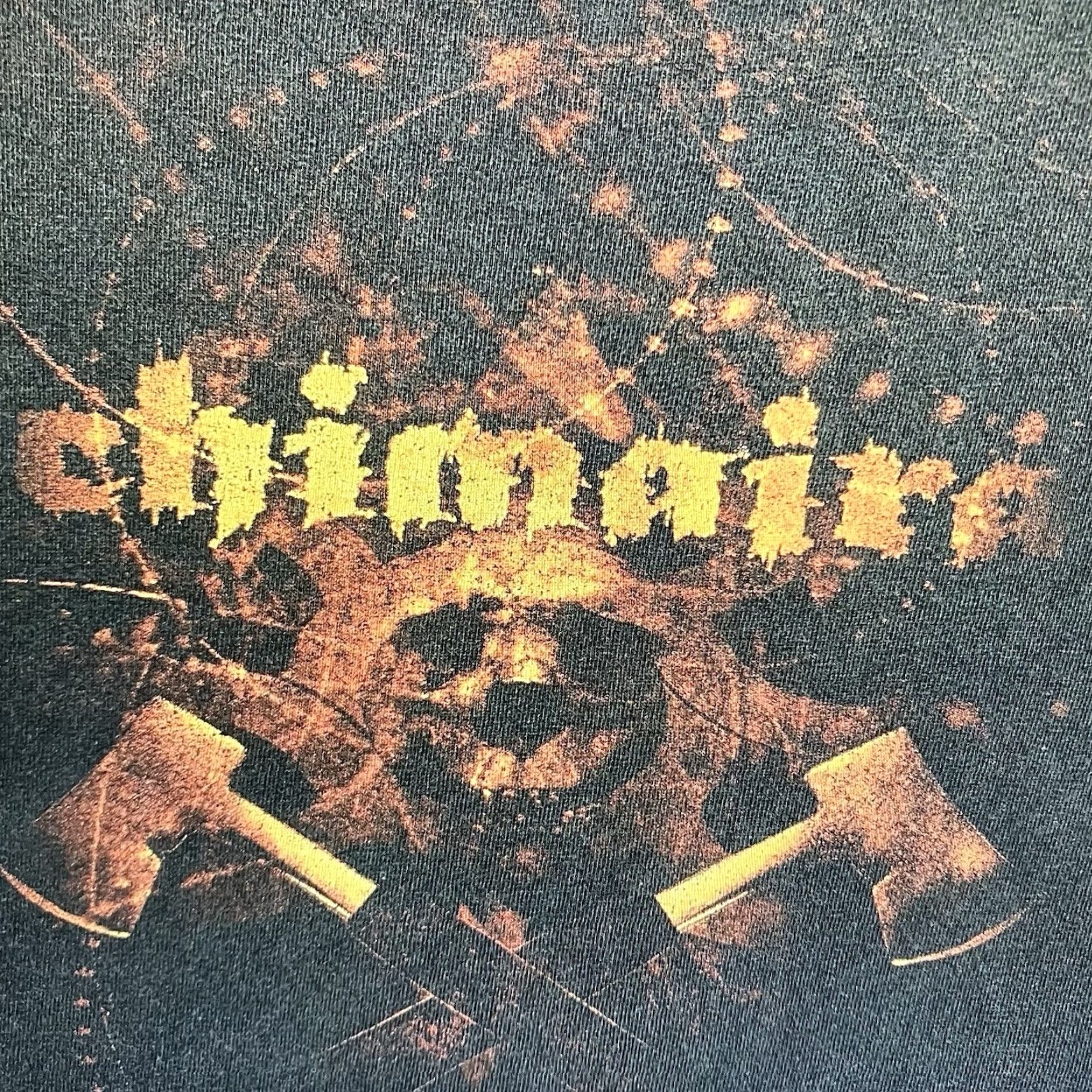 Anvil Vintage Chimaira Heavy Metal Band T-Shirt Adult Small Black Graphic Skull Axe Y2K Metal Merch Size US S / EU 44-46 / 1 - 3 Thumbnail