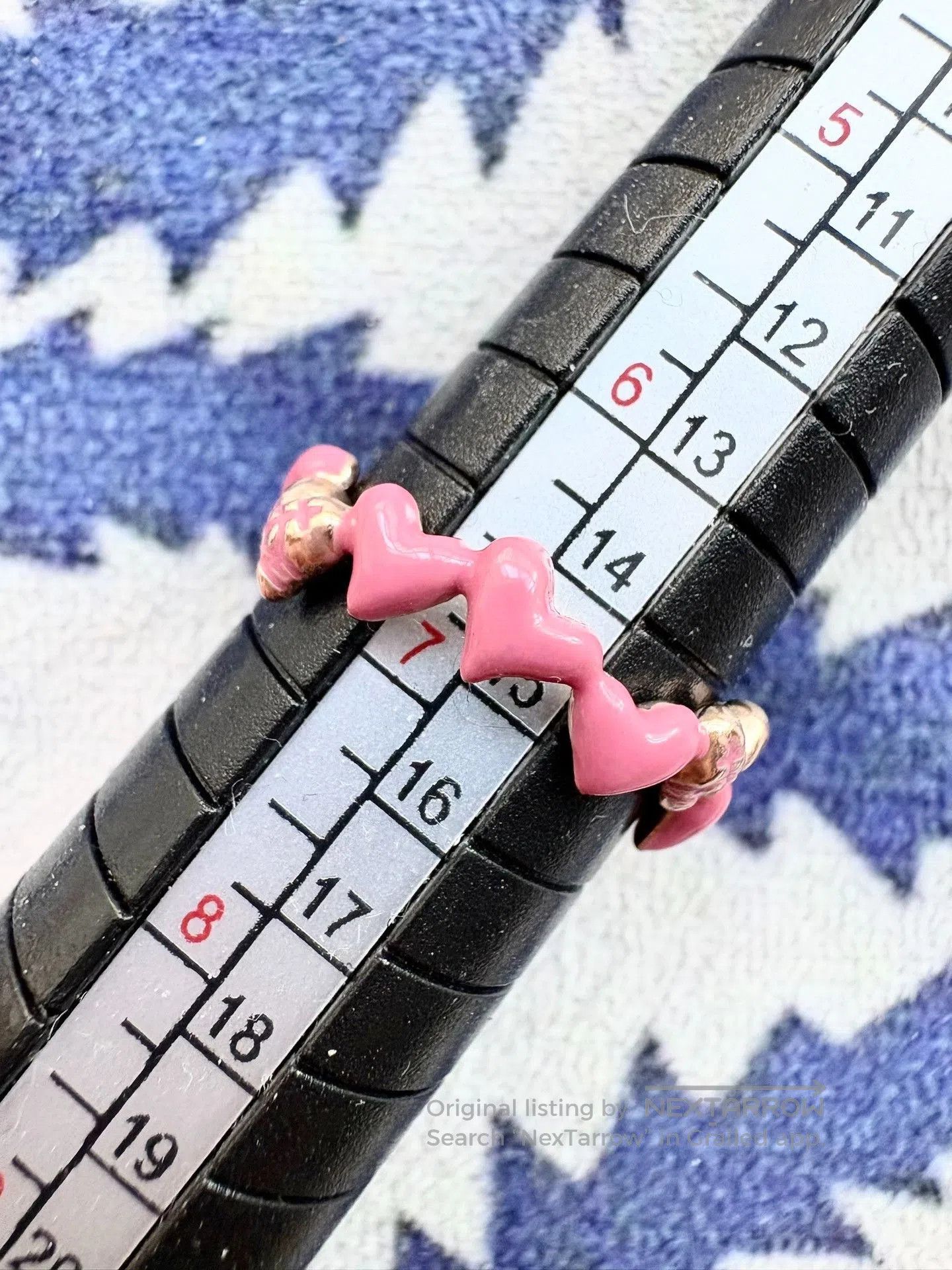 Vivienne Westwood Vivienne Westwood Vintage Pink Heart Ring. Size ONE SIZE - 6 Thumbnail