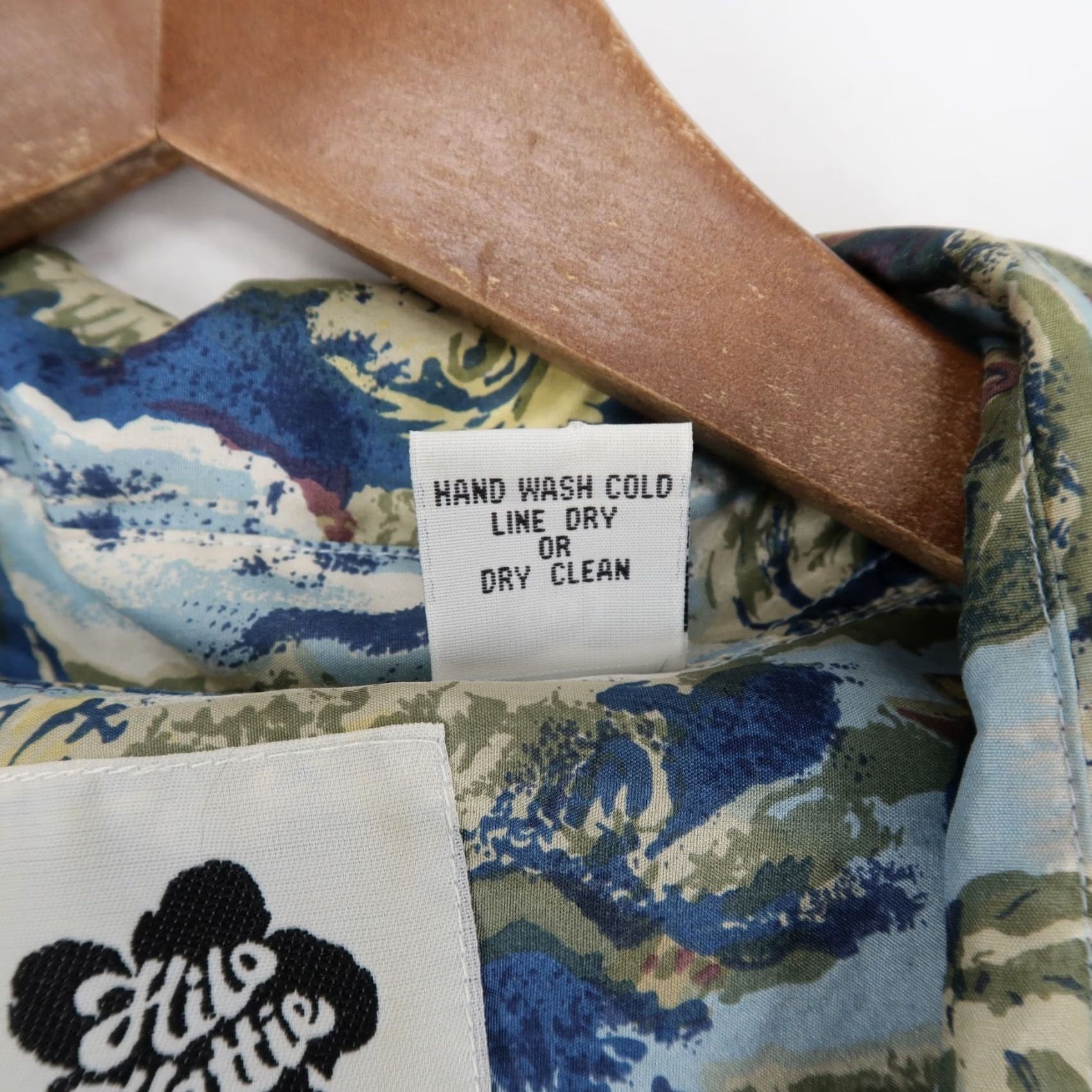 Hilo Hattie Hilo Hattie Shirt Mens XL Blue Print Silk Hawaiian Button Up Short Sleeve Island Floral Size US XL / EU 56 / 4 - 6 Thumbnail