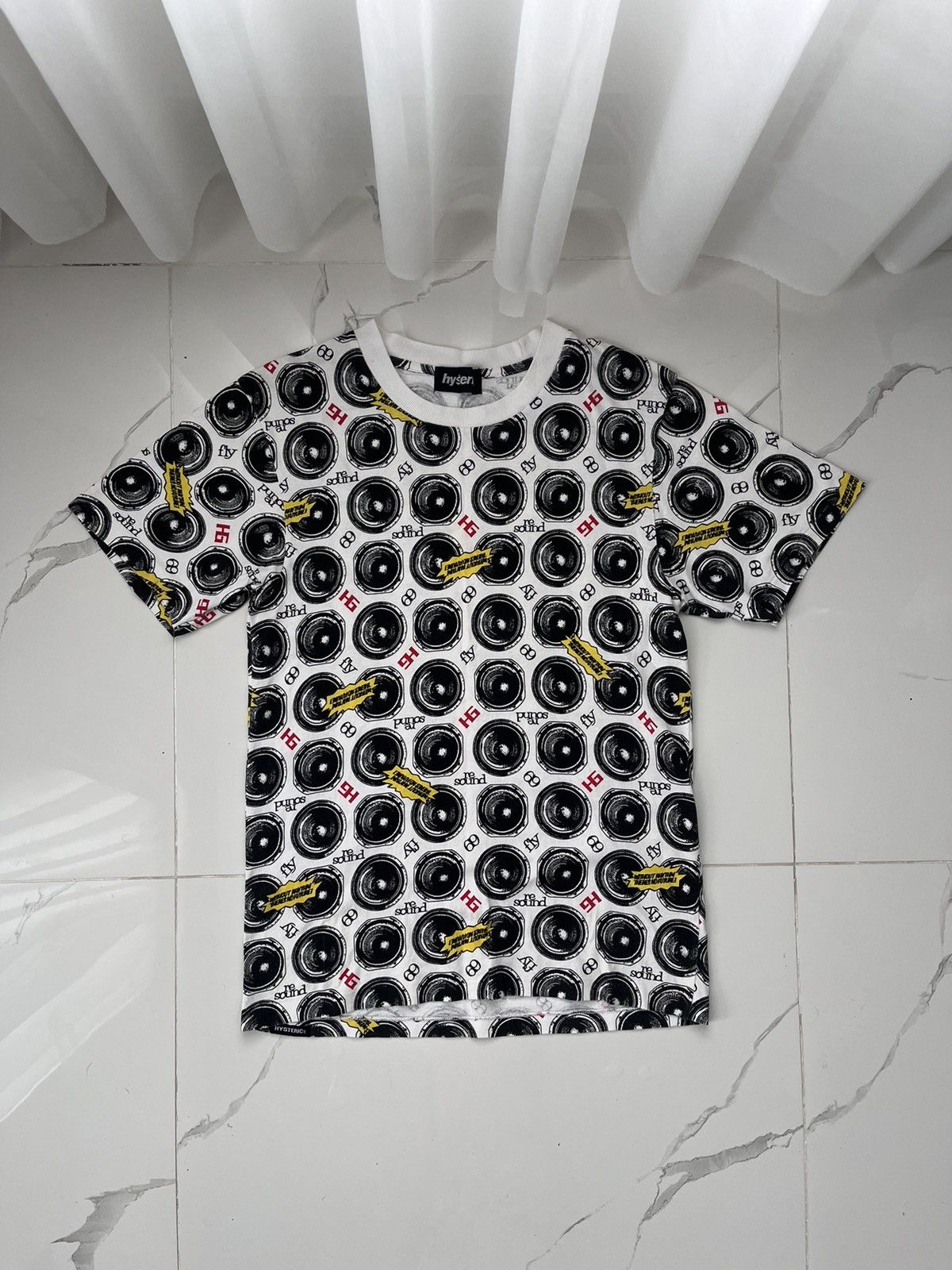 HYSTERIC GLAMOUR RESOUND RARE MONOGRAM TEE Y2K VINTAGE