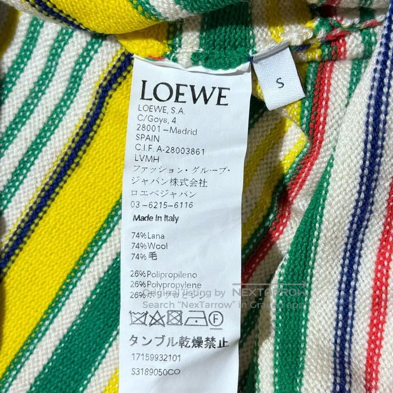 Loewe Loewe Colorful striped knit cardigan Size S / US 4 / IT 40 - 6 Thumbnail