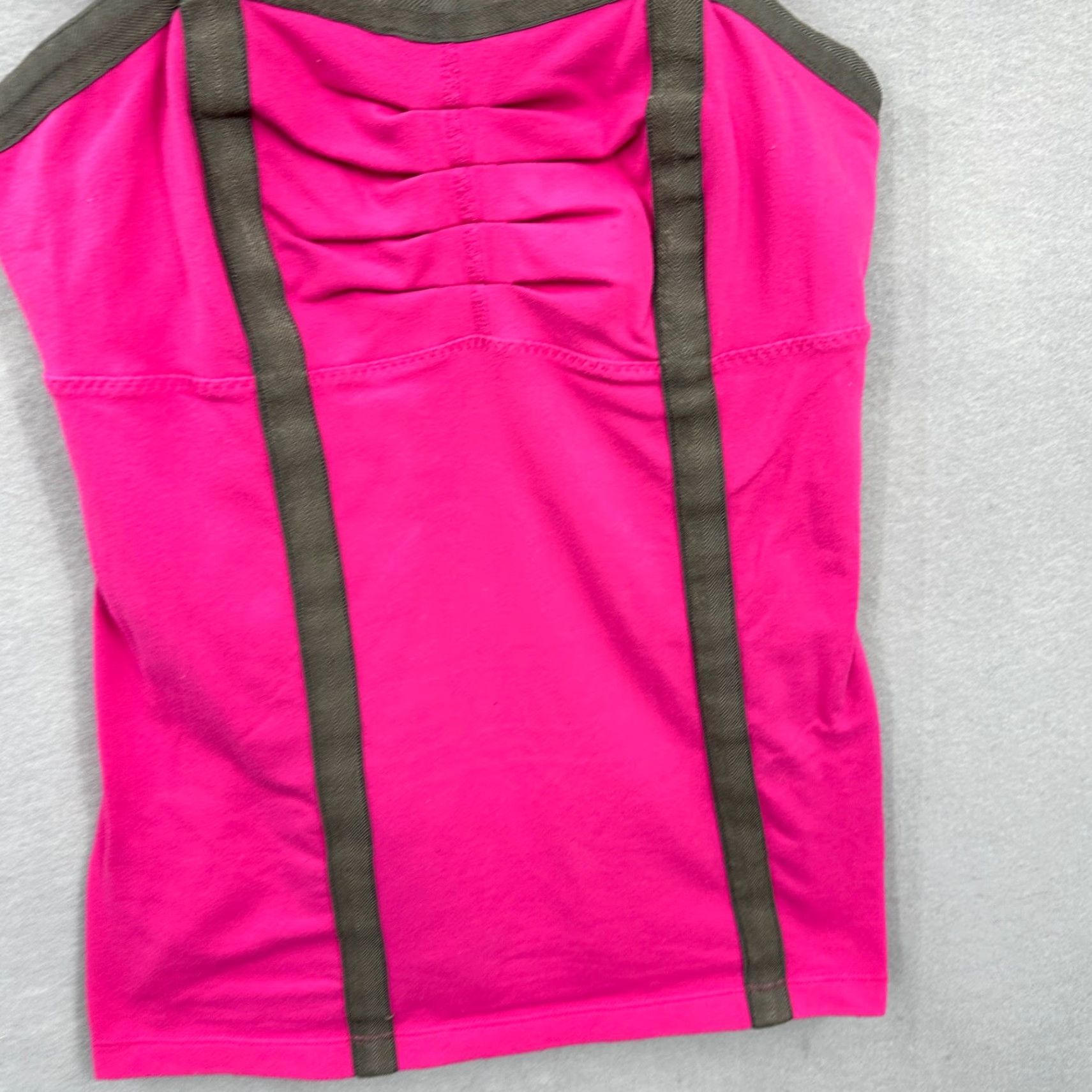 Lululemon Lululemon Insight Double Strap Tank Top Womens 6 Pink Ruched Strappy Preppy Size M / US 6-8 / IT 42-44 - 4 Thumbnail