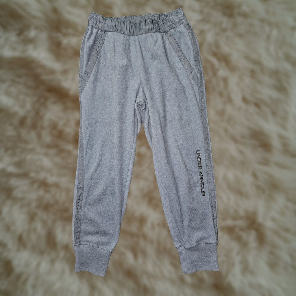 Under Armour Under Armour Polartec Pants Mens M LtBlue Fleece Jogger Athletic Sweatpants Size US 31 - 1 Thumbnail