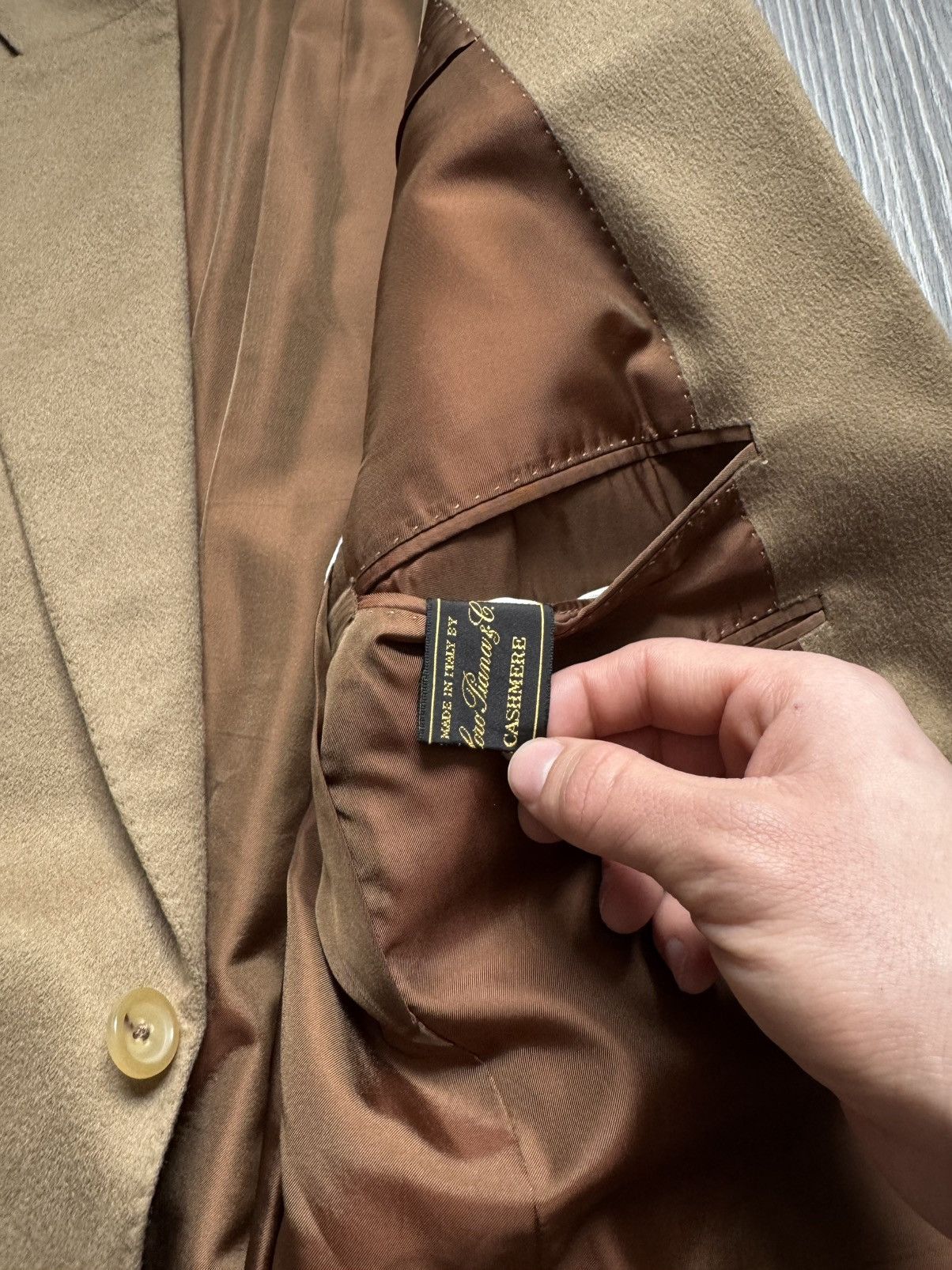 Pal Zileri Pal Zileri x Loro Piana 100% cashmere Size 50R - 12 Thumbnail