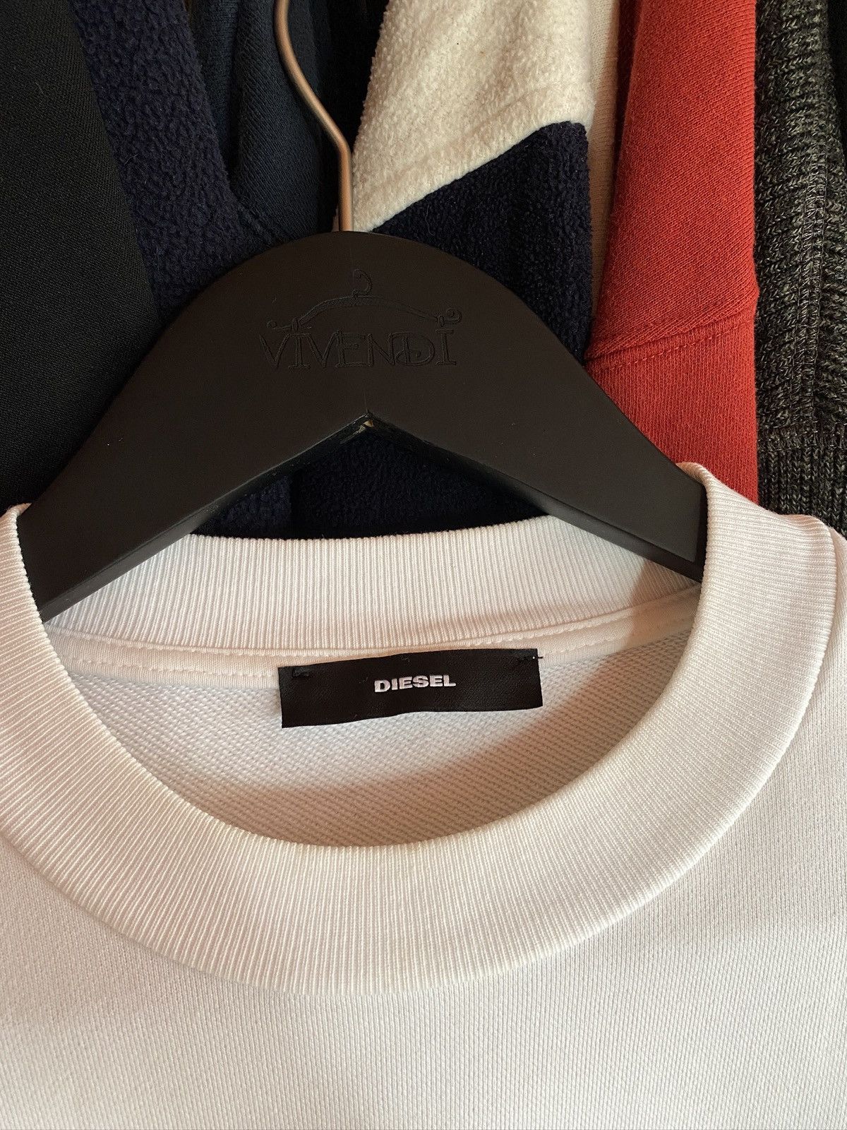 Diesel VINTAGE DIESEL BIG LOGO SWEATSHIRT Y2k Size US M / EU 48-50 / 2 - 3 Thumbnail