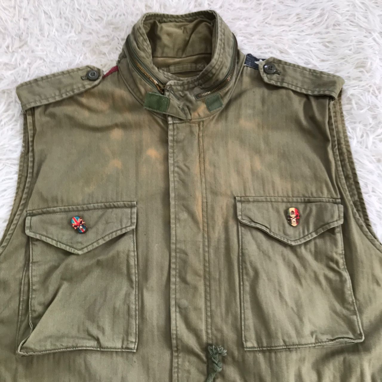 Denim & Supply Ralph Lauren Vintage Denim & Supply Ralph Lauren Military Vest Talon Zip Size US XXL / EU 58 / 5 - 3 Thumbnail