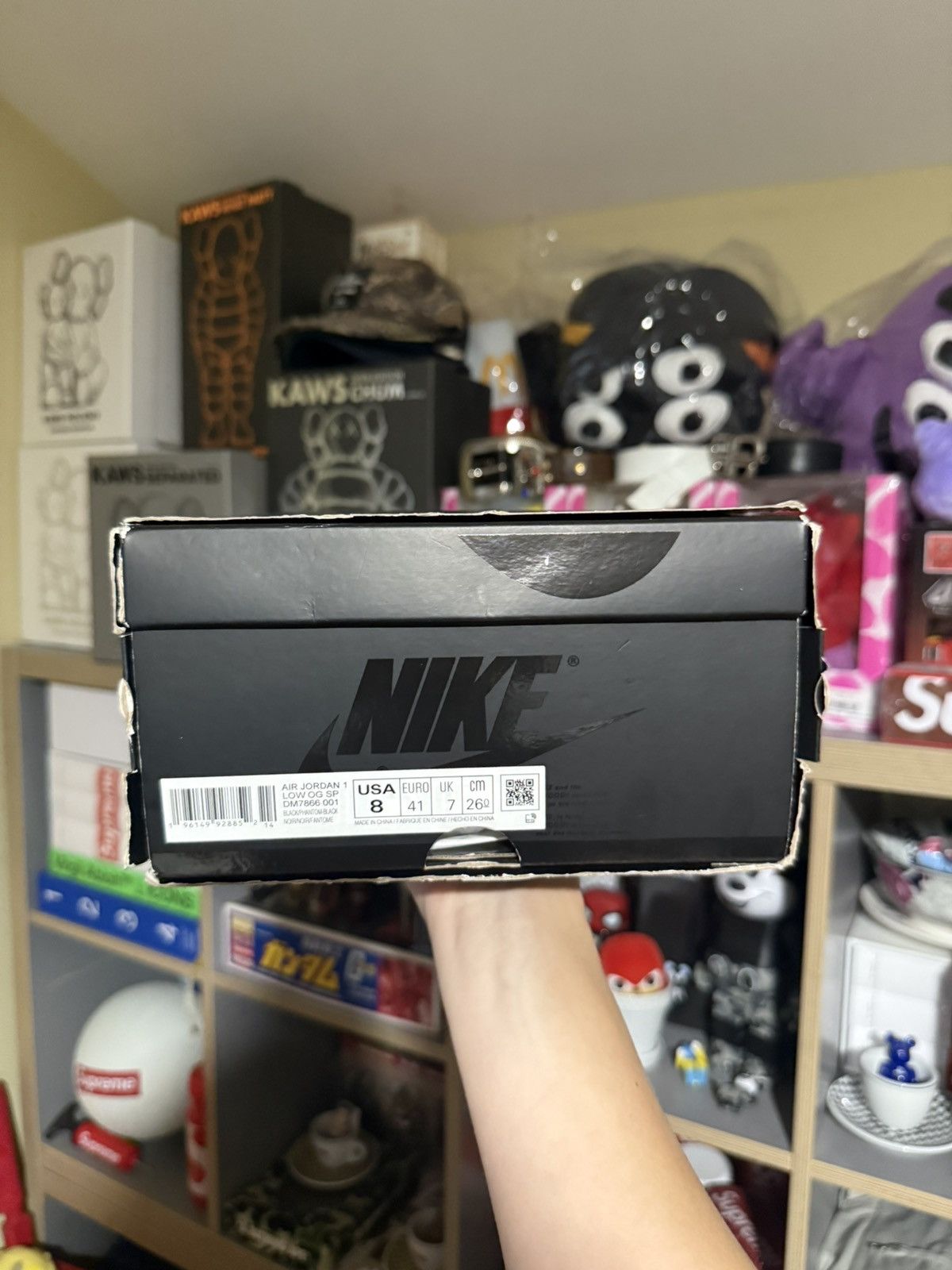 Nike × Travis Scott Air Jordan 1 Low Travis Scott Black Phantom Size US 8 / EU 41 - 13 Thumbnail