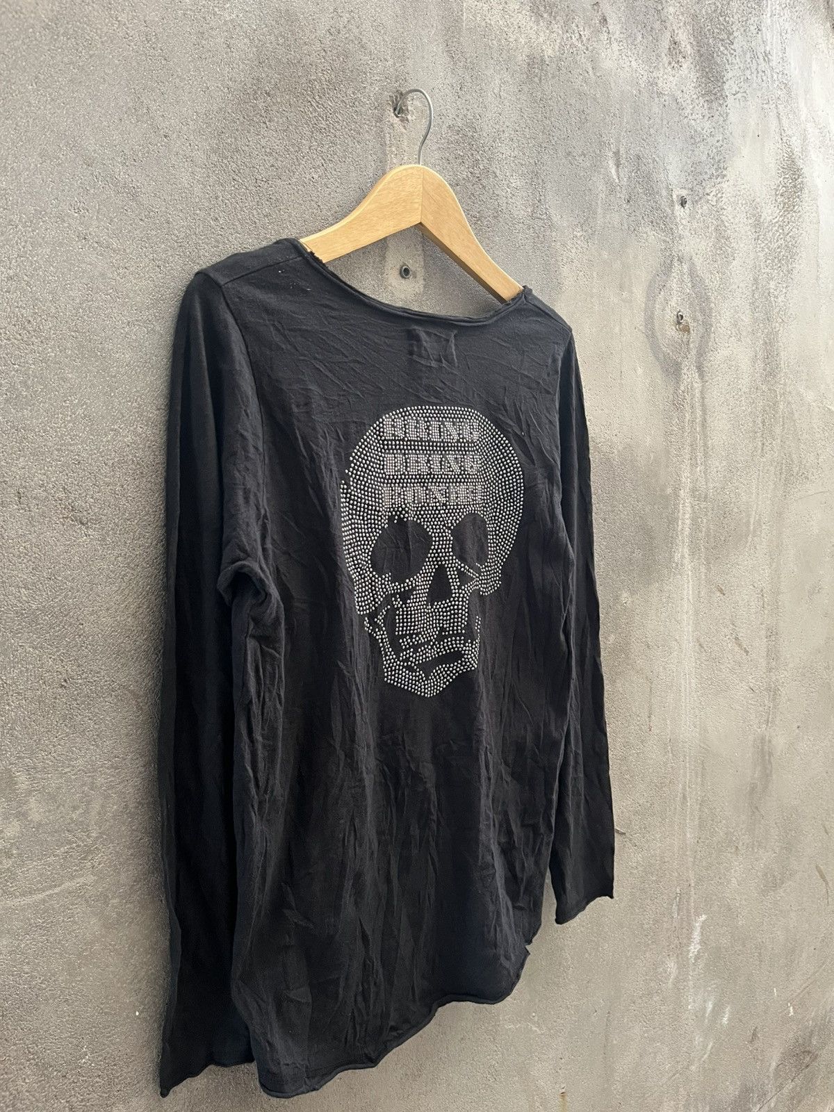 Mastermind Japan × Visvim Rare - Japanese Long Sleeve Embroidered Skull Tee💀 Size US M / EU 48-50 / 2 - 11 Thumbnail