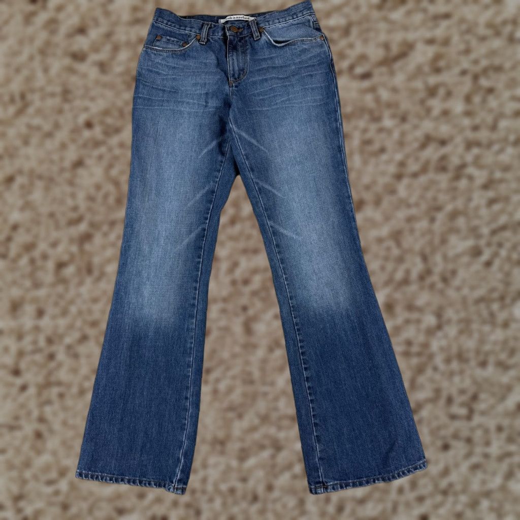 Mavi Mavi Jeans Women 28 Blue Denim Flared Cotton Low Rise 27x30 Size 28" / US 6 / IT 42 - 1 Thumbnail