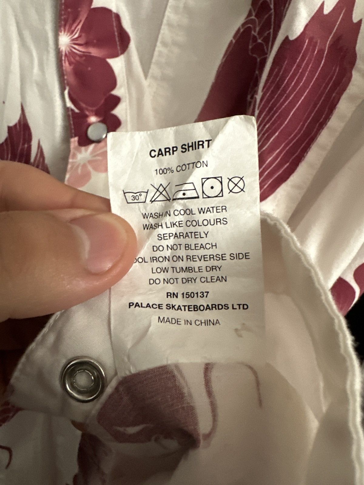 Palace Palace Long Sleeve Button Shirt Size US L / EU 52-54 / 3 - 2 Thumbnail