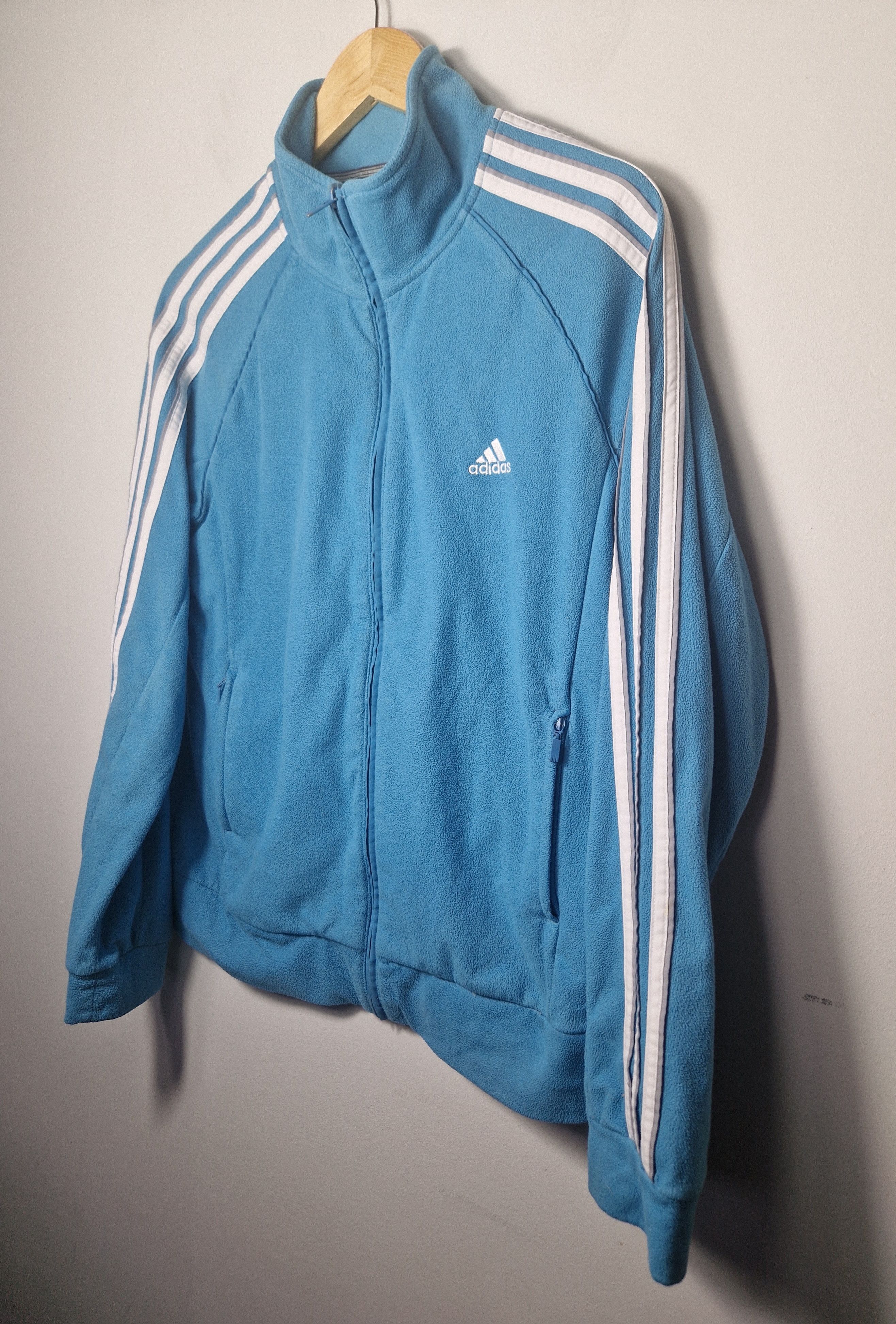 Adidas Adidas 2007 y2k vintage fleece zip swag drip track Size M / US 6-8 / IT 42-44 - 6 Thumbnail