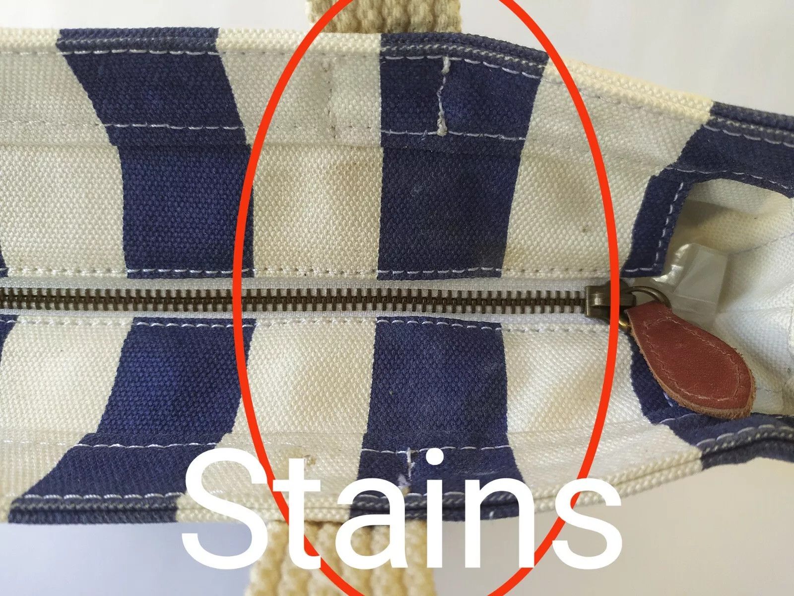 Polo Ralph Lauren Polo Ralph Lauren pony embroidered striped tote bag IFD 8019 Size ONE SIZE - 12 Thumbnail
