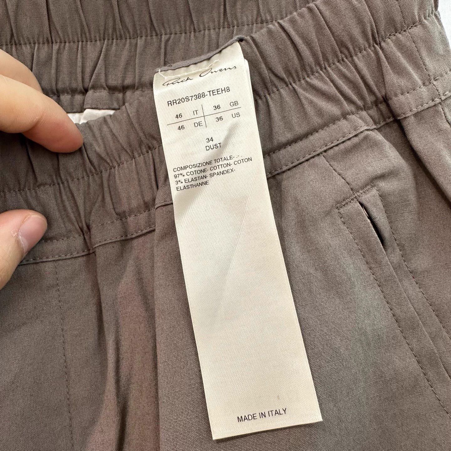 Rick Owens Rick Owens Ro Beige Cargo Pants 36 Size US 36 / EU 52 - 3 Thumbnail