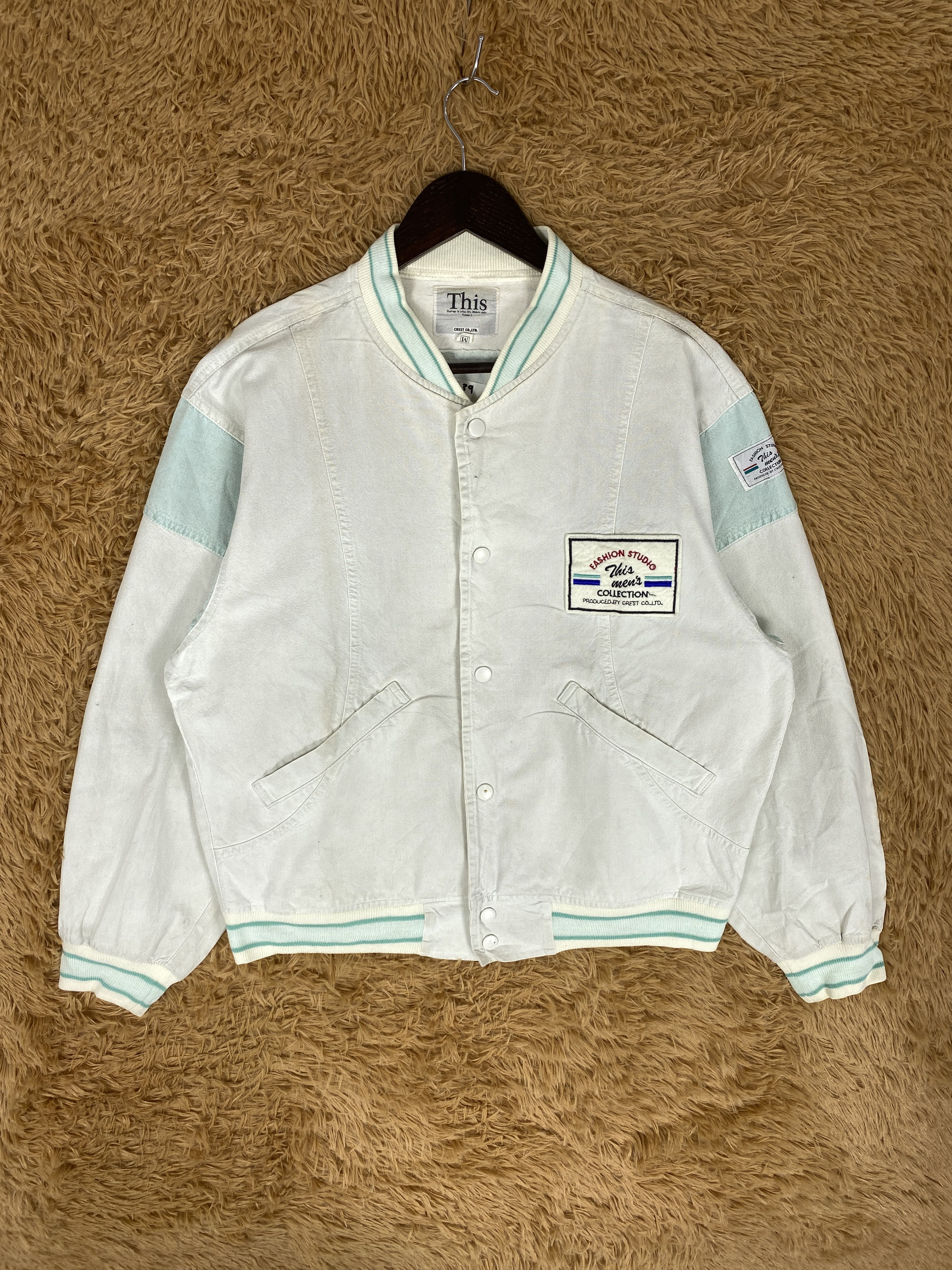 Japanese Brand Vintage Japanese Brand Button Jacket J2239 Size US M / EU 48-50 / 2 - 1 Thumbnail