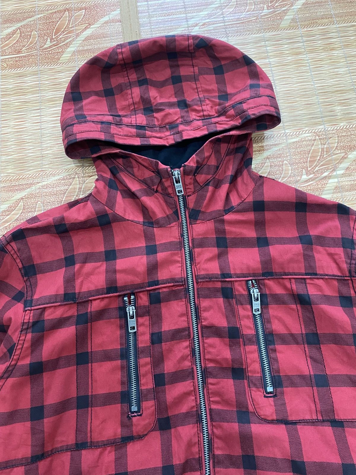 Japanese Brand Japanese Yishion Plaid Jacket Hysteric Kmrii Size US L / EU 52-54 / 3 - 3 Thumbnail