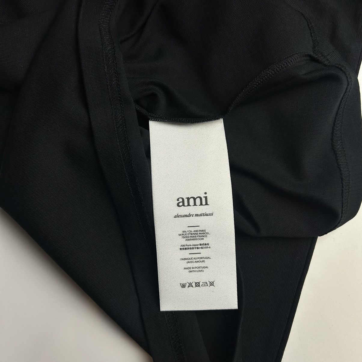 AMI Ami Paris Logo Embroidery T-shirt NEW Size US XL / EU 56 / 4 - 5 Thumbnail