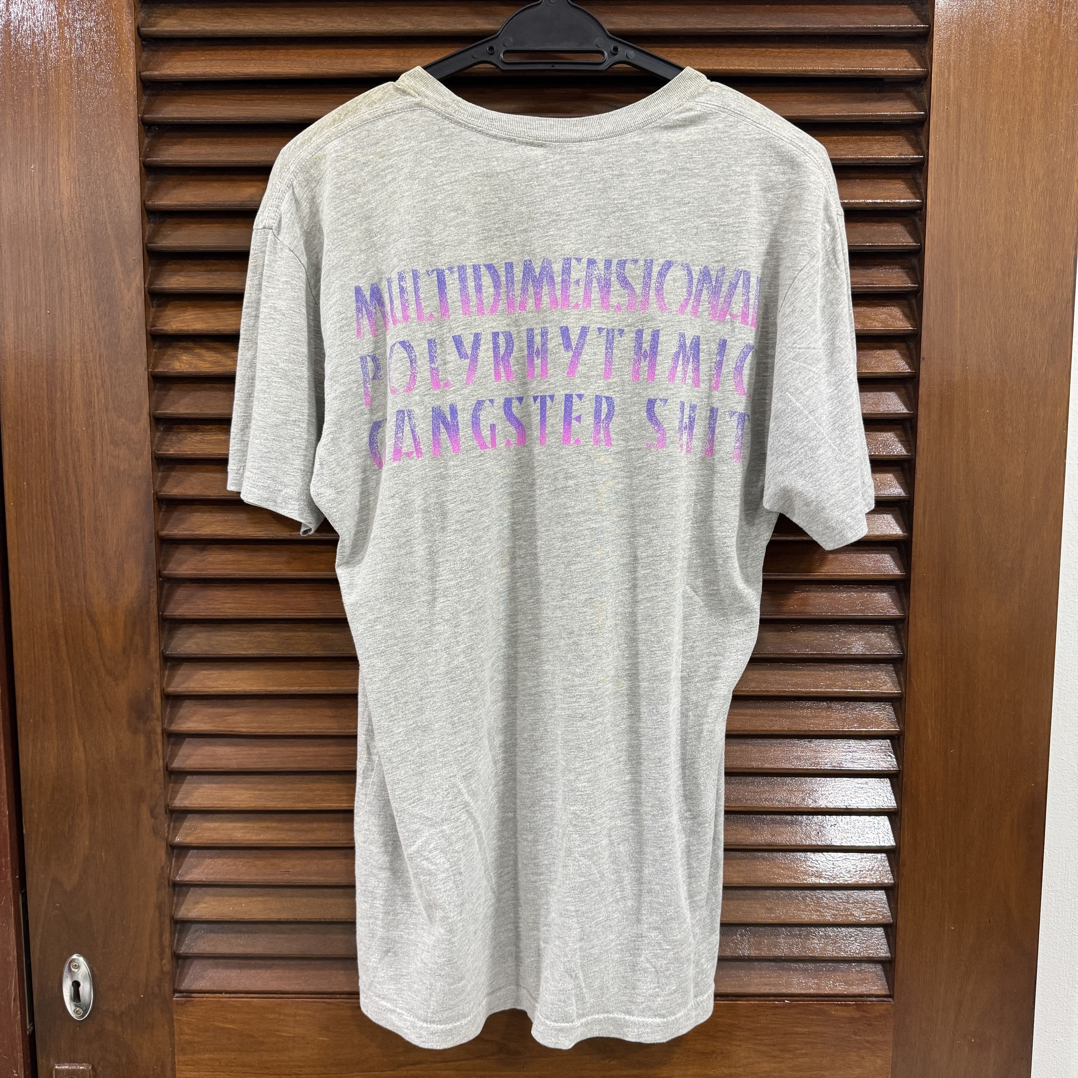 Vintage Official 2014 Hiatus Kaiyote Ocelot Heather Grey T-Shirt Size US M / EU 48-50 / 2 - 2 Thumbnail