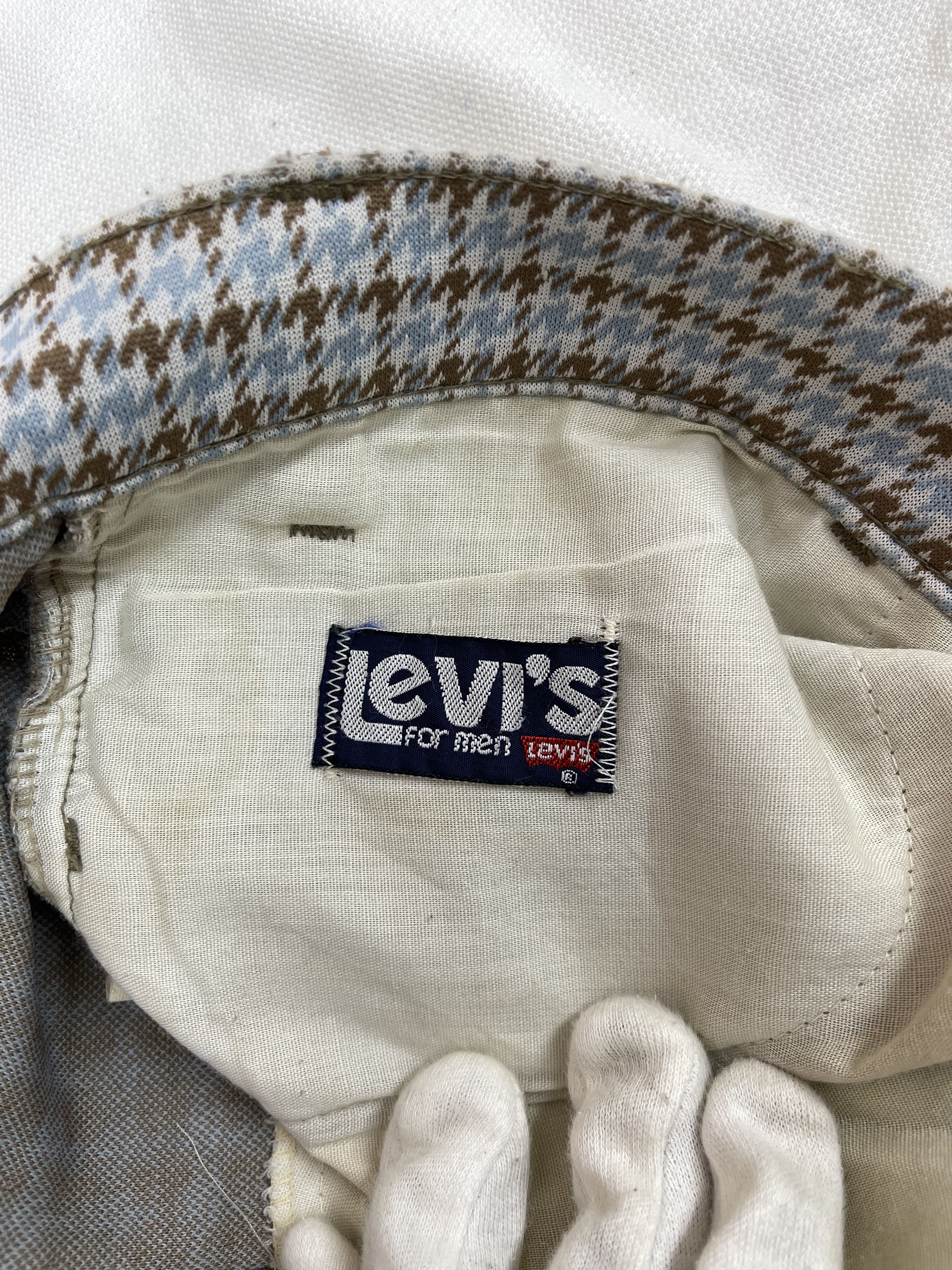 Levi's LEVIS FOR MEN Talon Zip Checked Flare Pant #1867/08 Size US 32 / EU 48 - 7 Thumbnail