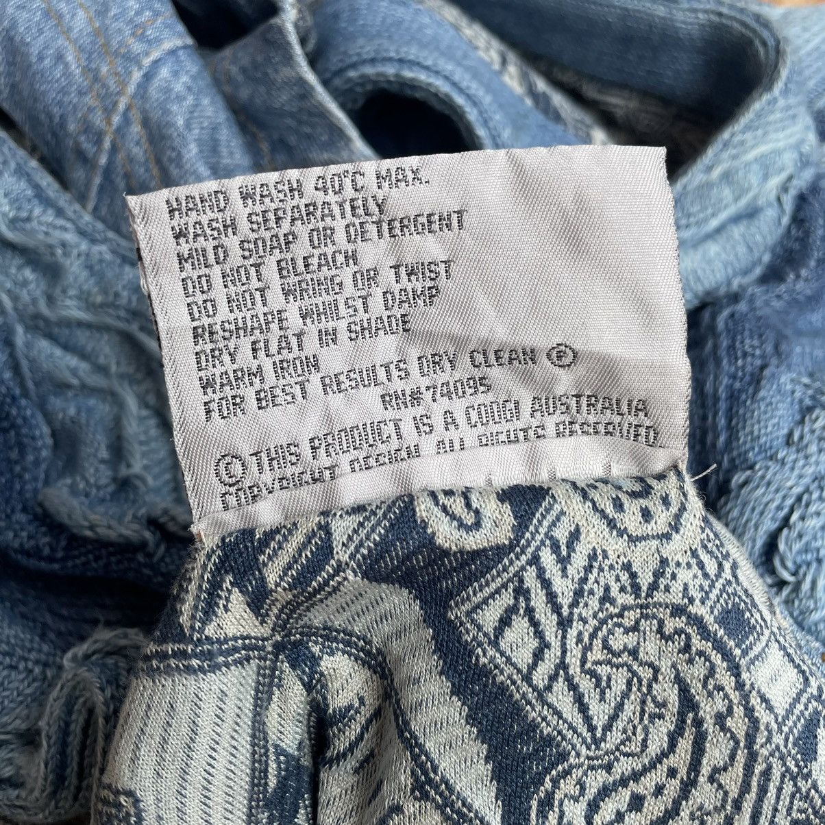 Coogi COOGI AUSTRALIA KNITTED BUTTON UP BUCKLE DENIM VEST JACKET Size US M / EU 48-50 / 2 - 21 Thumbnail