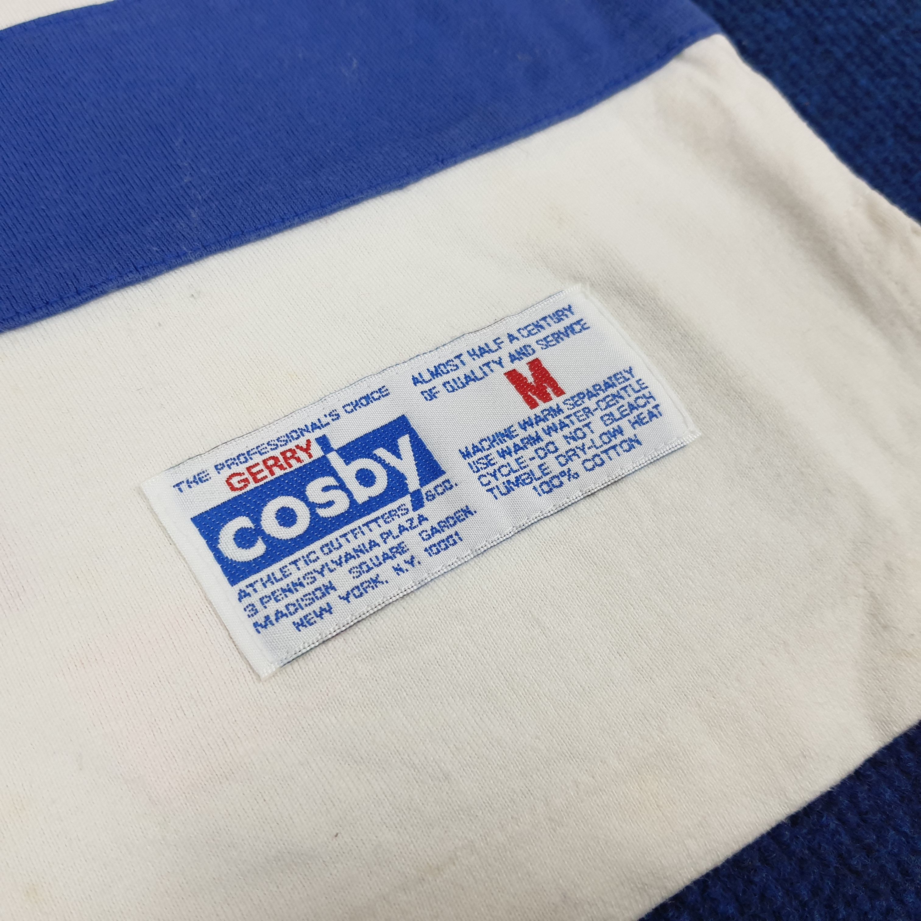 Crosby Square Vintage NHL Gerry Cosby American Ice Hockey T-shirt Size US XL / EU 56 / 4 - 3 Thumbnail
