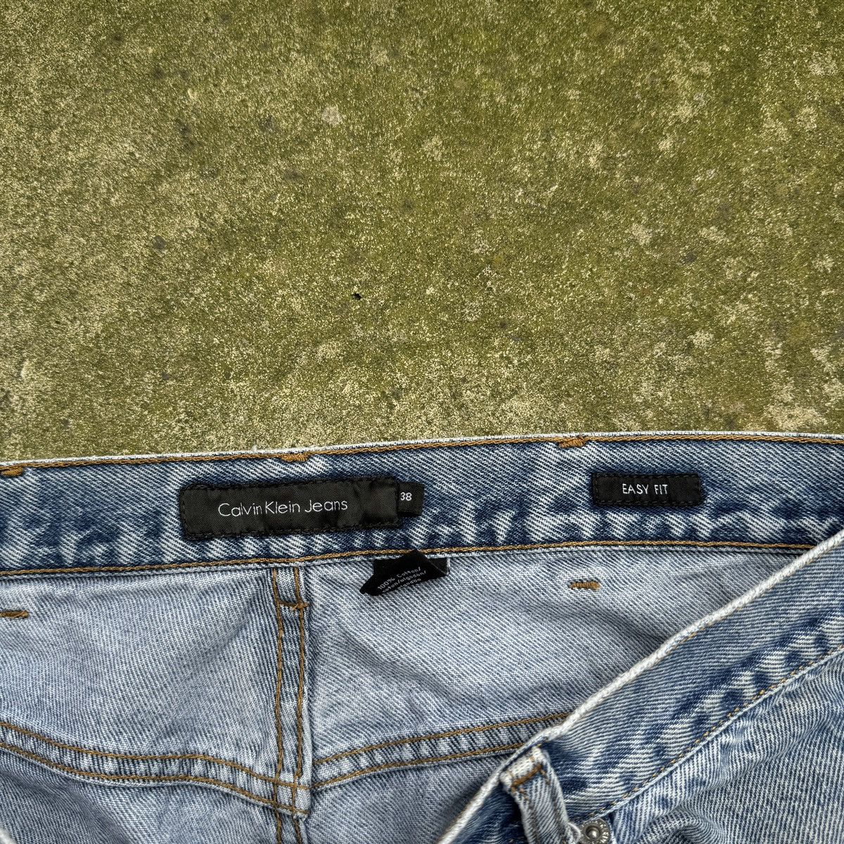 Calvin Klein Thrashed Faded Distressed Calvin Klein Jeans ERD Grunge Size US 38 / EU 54 - 5 Thumbnail