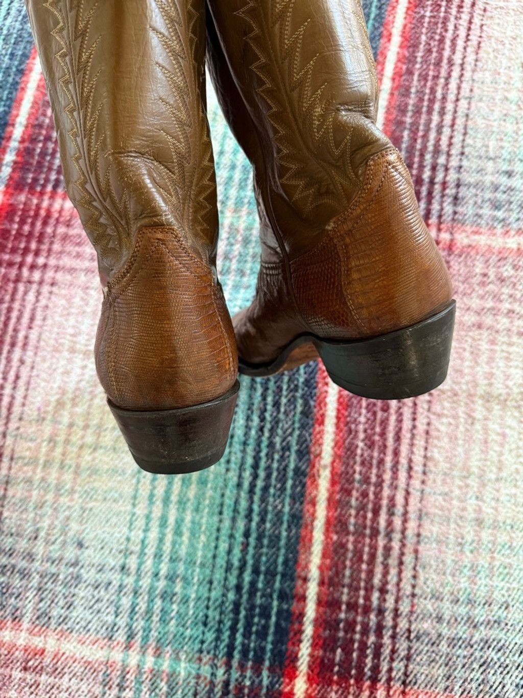 Tony Lama Tony Lama Relic Lizard Cowboy Boots 9EEE Size US 9 / EU 42 - 3 Thumbnail