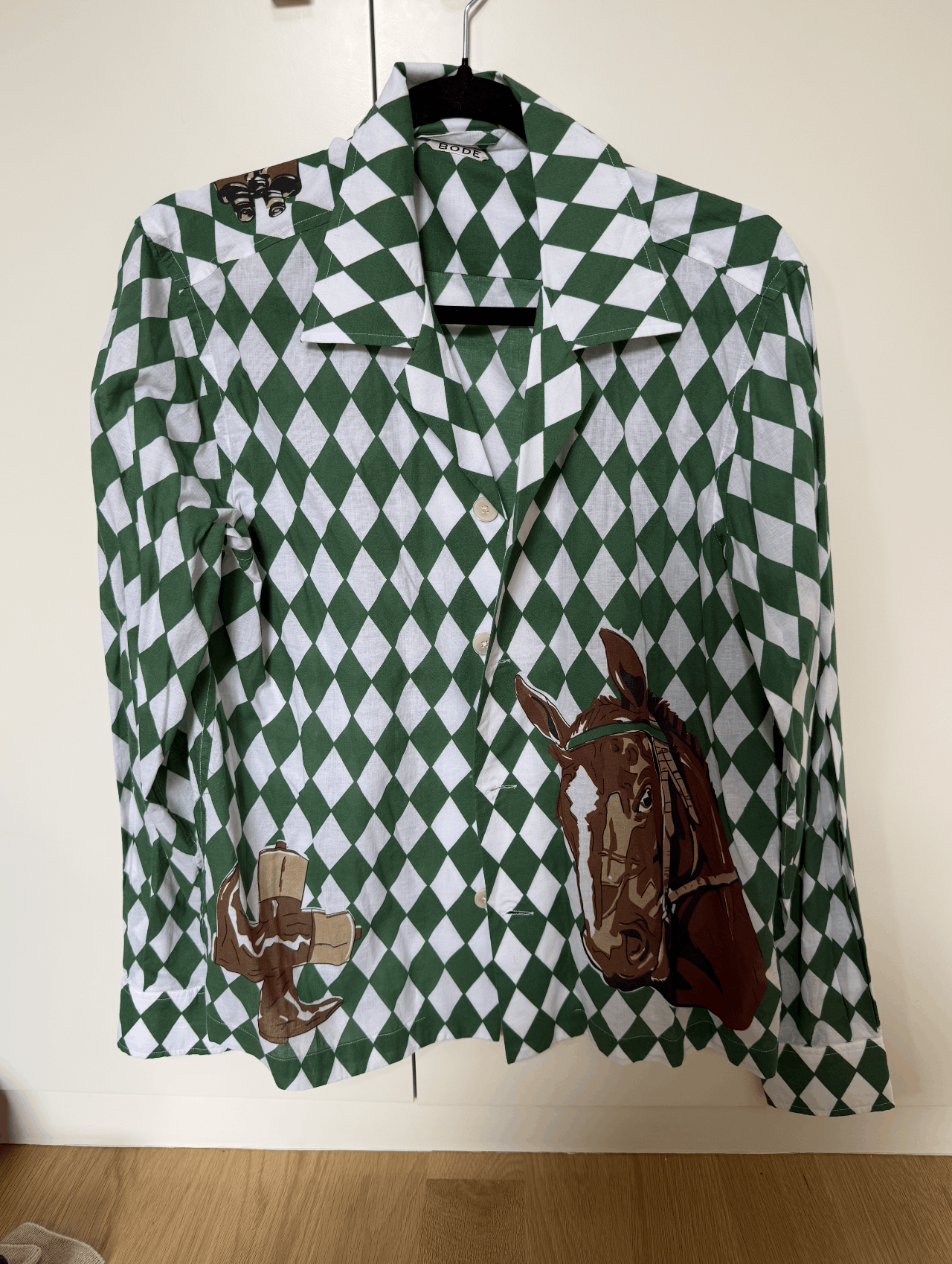 Bode Bode XS Jockey Shirt Size US XS / EU 42 / 0 - 1 Thumbnail