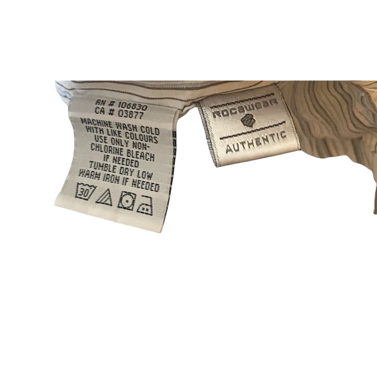 Rocawear Rocawear Mens Large White Blue Gray Button Down Shirt Size US L / EU 52-54 / 3 - 5 Thumbnail