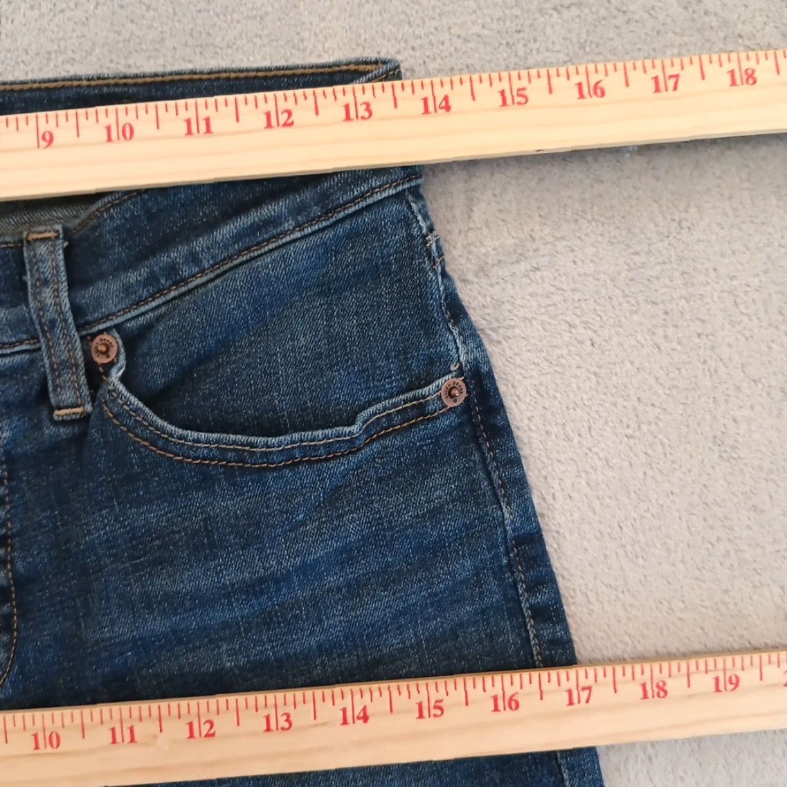 Lucky Brand Lucky Brand Jeans Skinny Womens Size 2 Blue Denim 26x26 Mid Wash Slim Inseam 26 Ladies Size 26" / US 2 / IT 38 - 2 Thumbnail