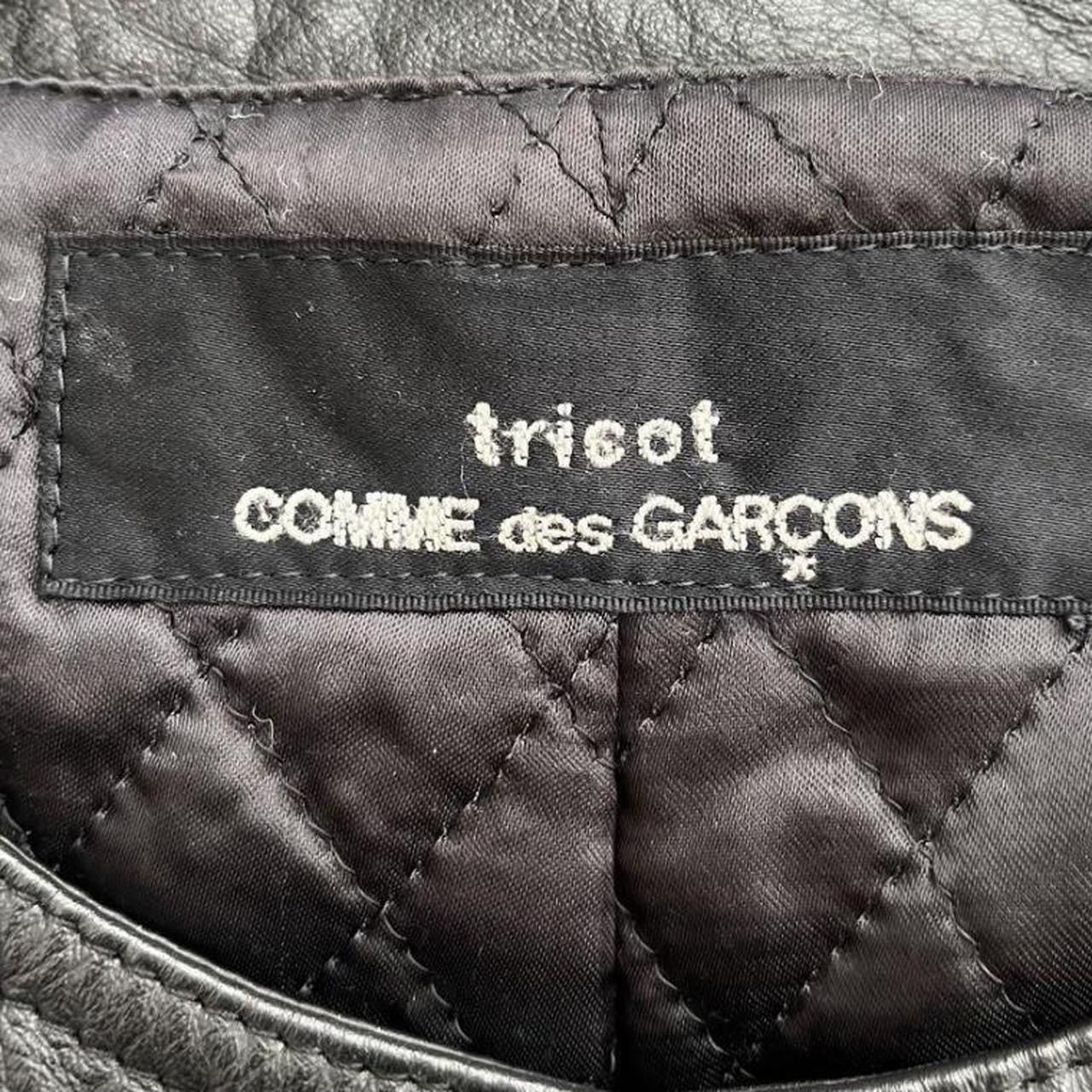 Tricot Comme des Garcons tricot comme des garçons leather jacket Size S / US 4 / IT 40 - 6 Thumbnail