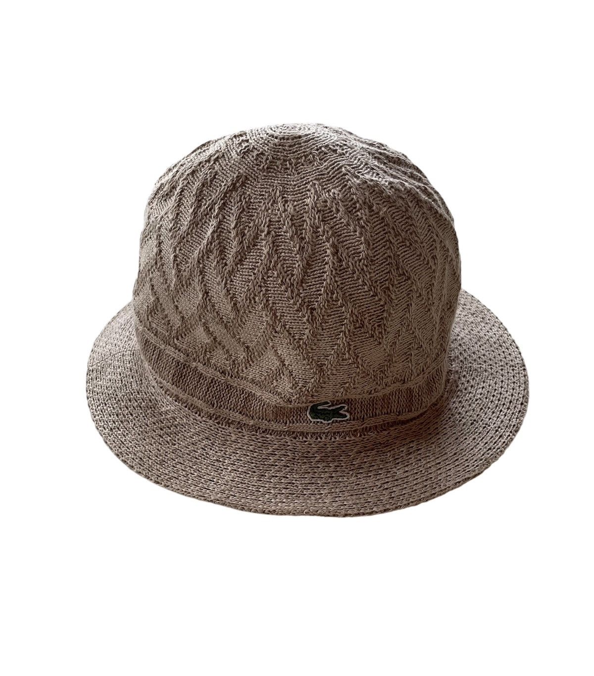 Lacoste × Vintage Vintage Lacoste Knit Bucket Hat Size ONE SIZE - 1 Thumbnail