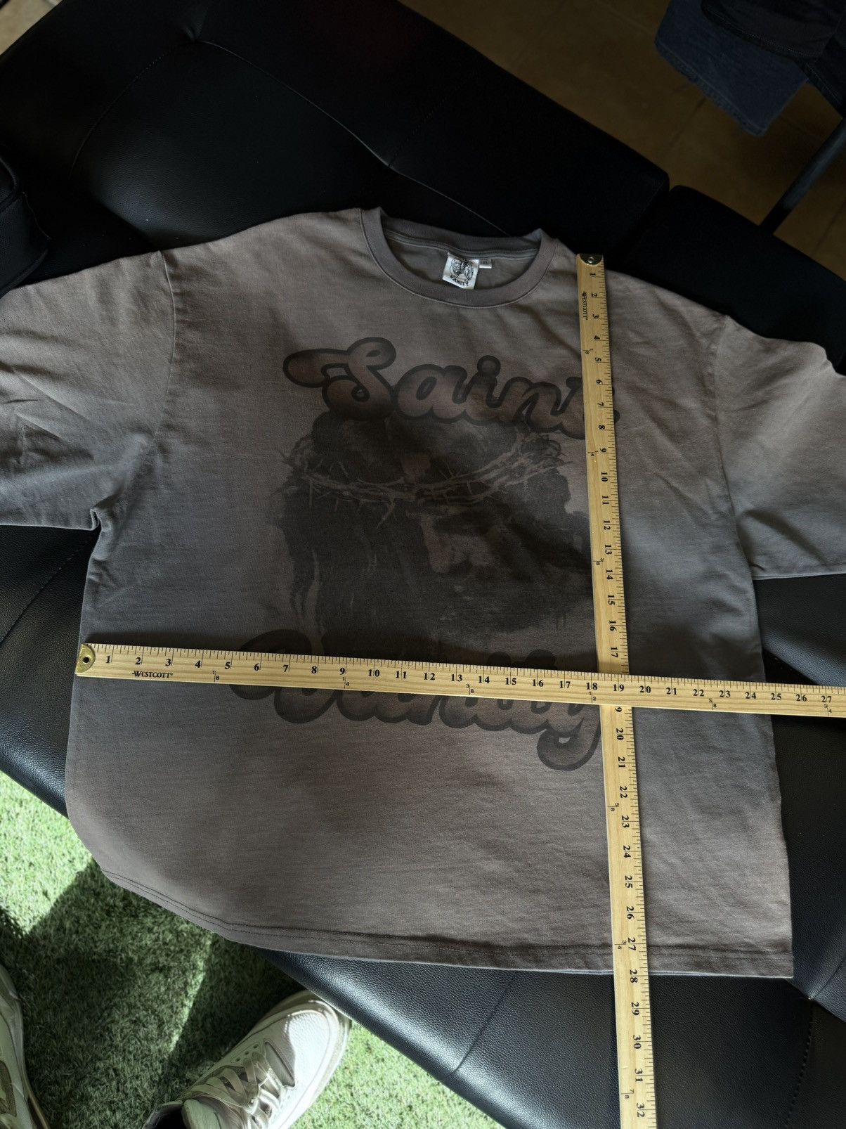 Saint Vanity Saint Vanity UNRELEASED Tee Shirt Logo Grey Size XL (NEW) Size US XL / EU 56 / 4 - 5 Thumbnail