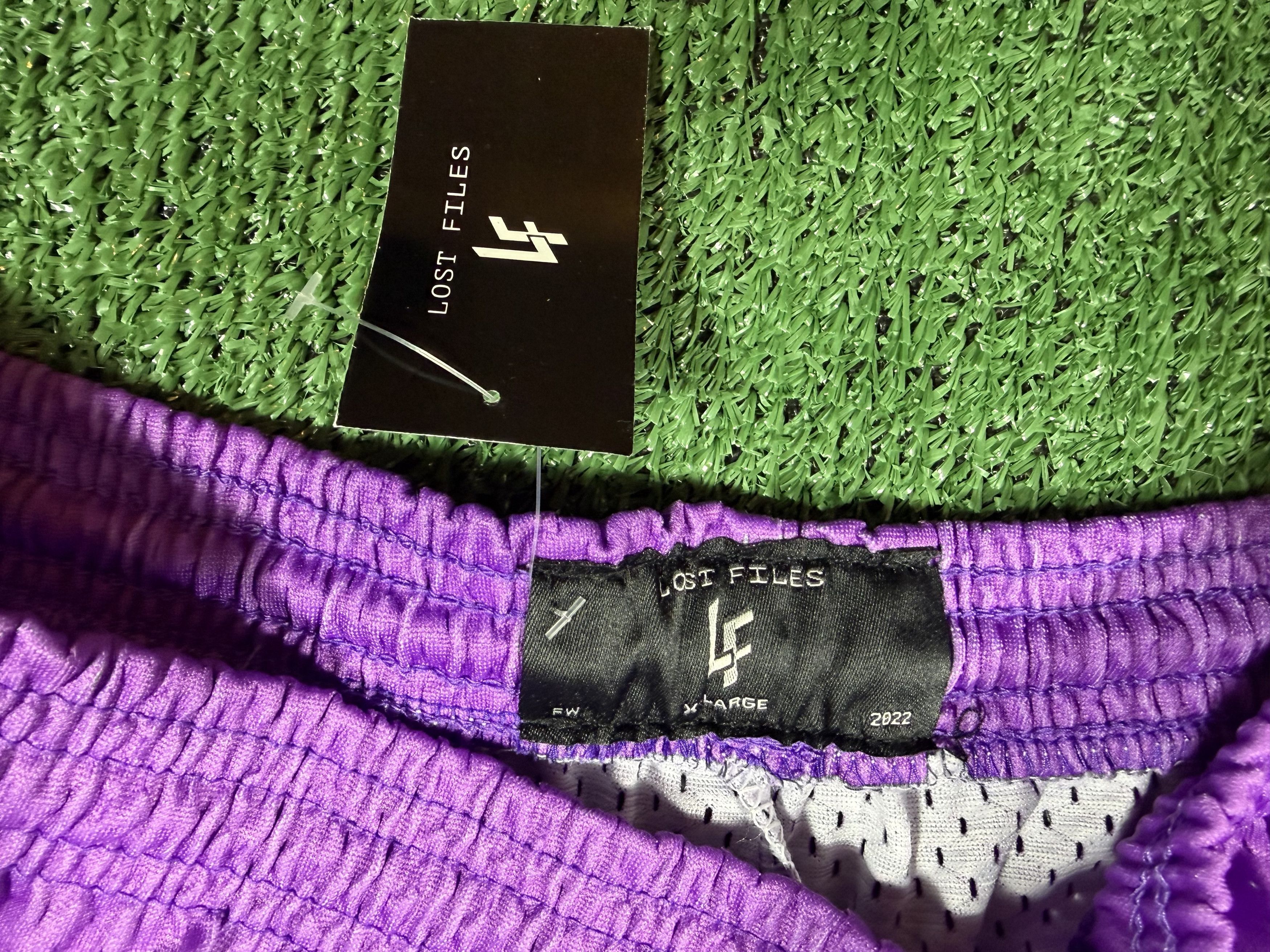 Other Lost Files Purple Jack O'Latern Shorts XL Size US 36 / EU 52 - 3 Thumbnail