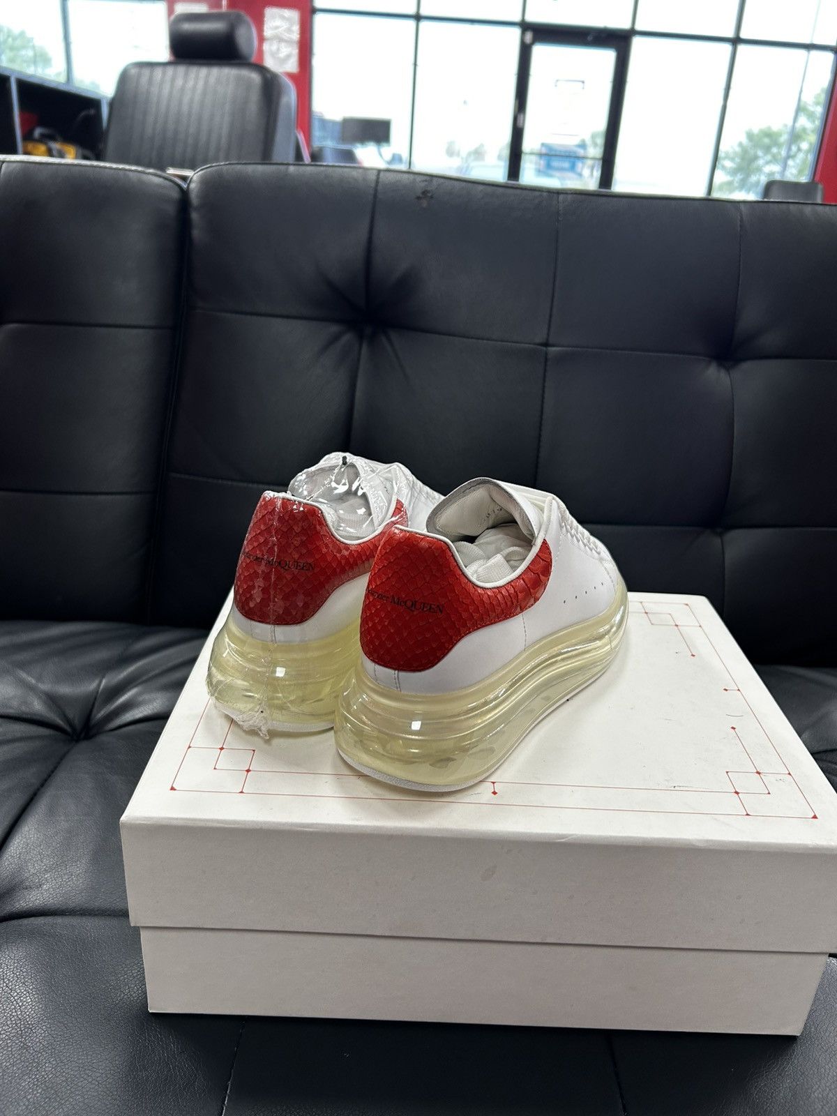Alexander McQueen Alexander mcqueen red croc Size US 6 / IT 36 - 4 Thumbnail