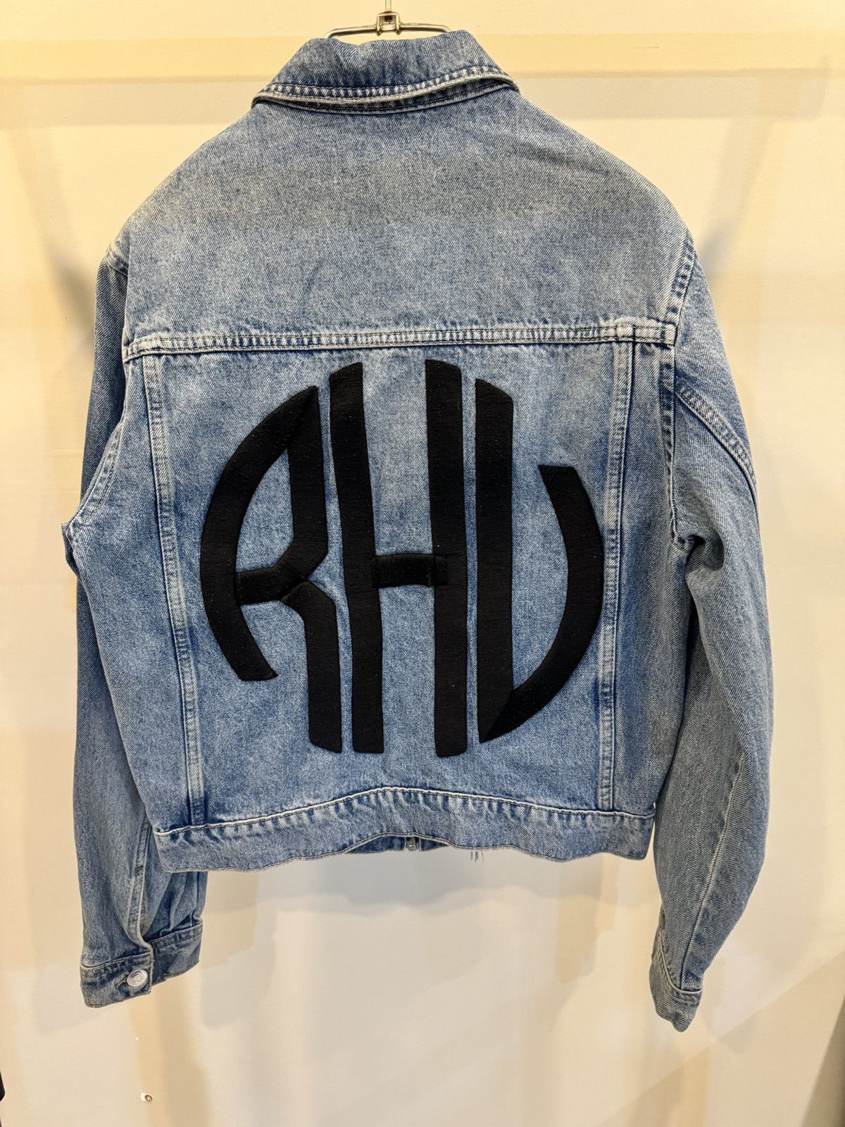 Rhude × Zara Zara Rhuigi Collab Denim Jacket Size US M / EU 48-50 / 2 - 2 Thumbnail