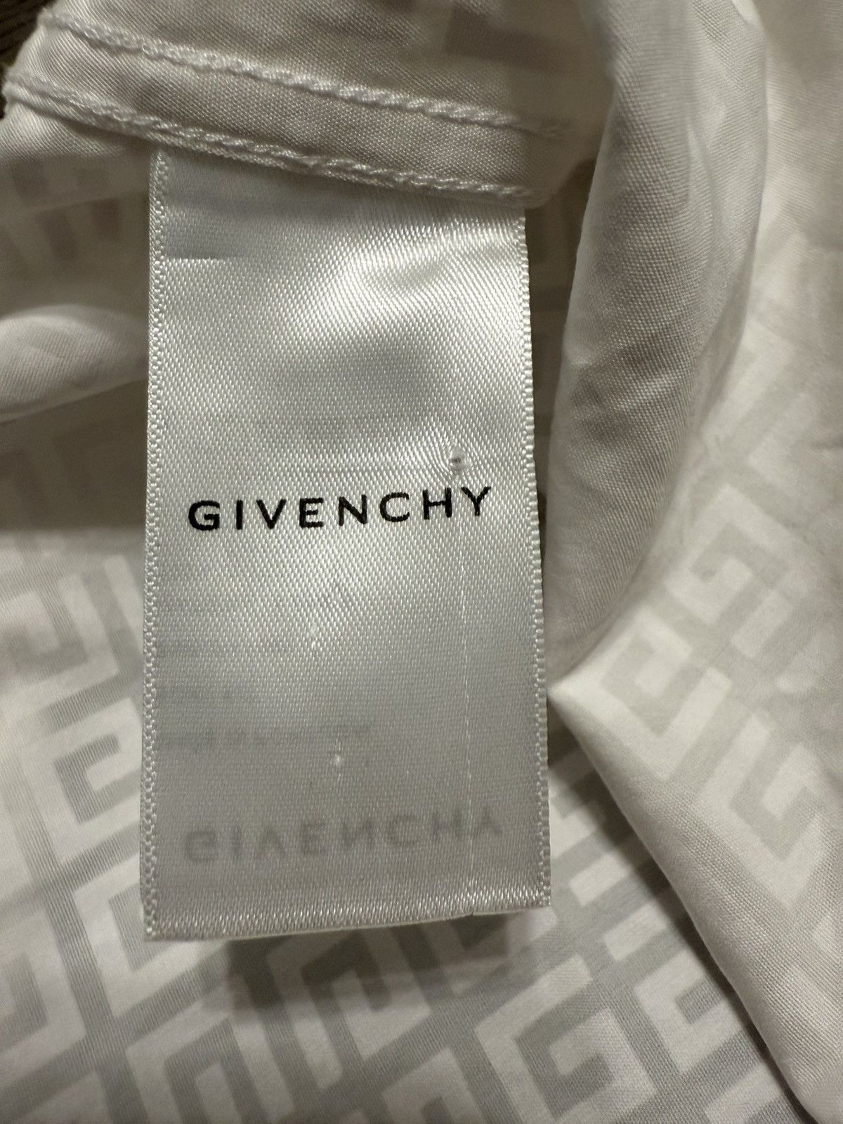 Givenchy Givenchy 4G Zip-Up Short Sleeve Shirt Size US L / EU 52-54 / 3 - 8 Thumbnail