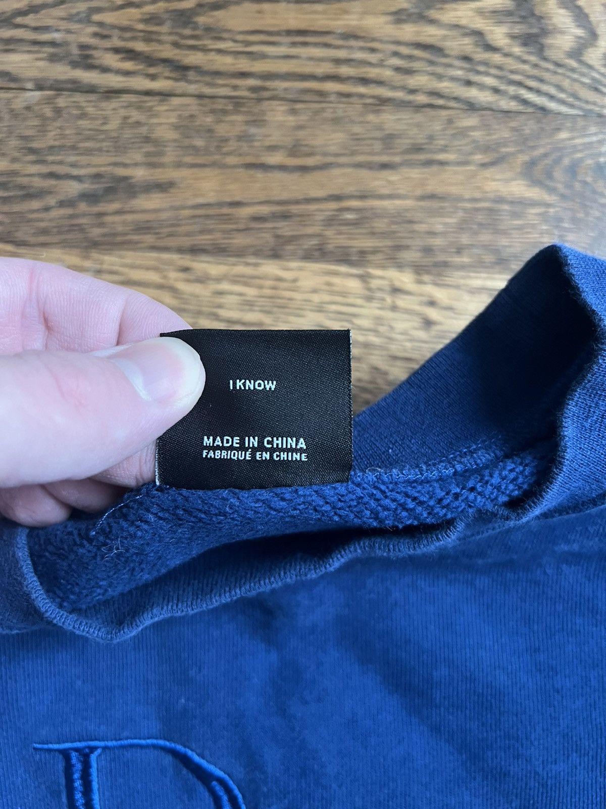 Dime Dime Blue Crewneck Size US L / EU 52-54 / 3 - 3 Thumbnail