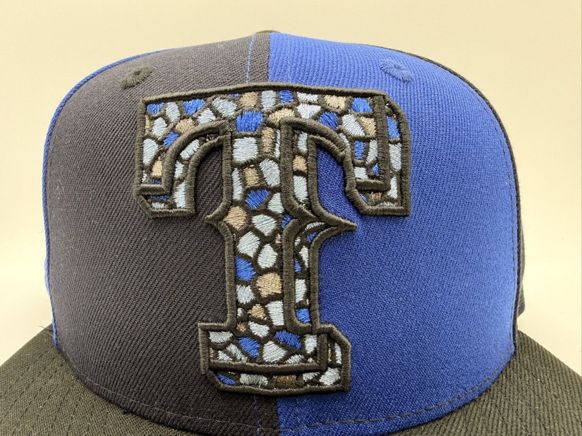 New Era Texas Rangers ‘Mosaic’ New Era 59FIFTY Fitted – Size 7 1/4 Size ONE SIZE - 3 Thumbnail