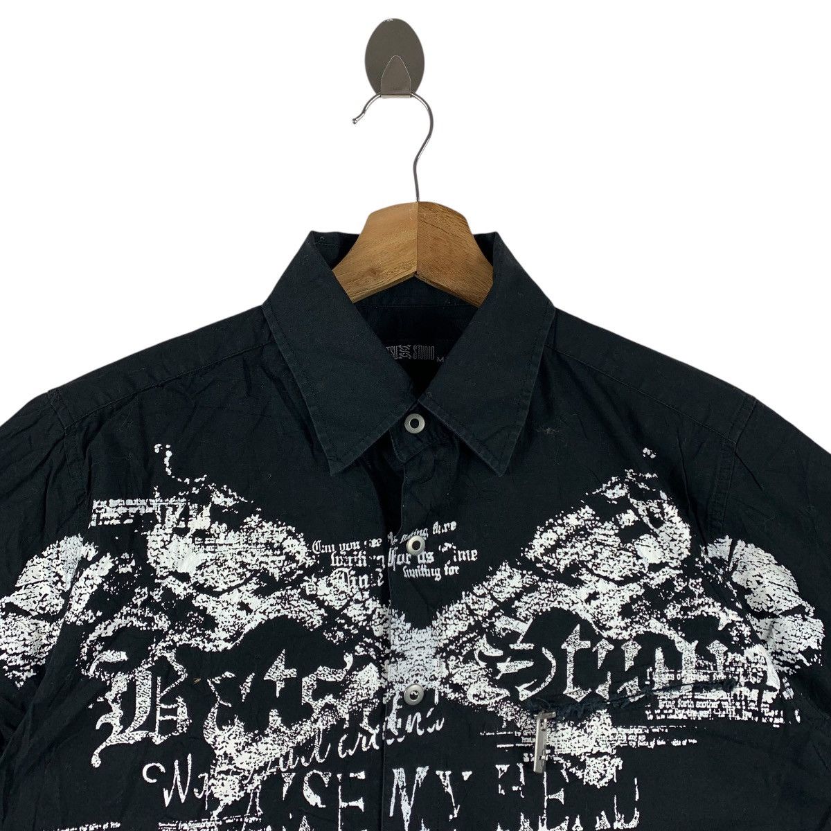 If Six Was Nine BATSU studio punk design polo tees Size US M / EU 48-50 / 2 - 2 Thumbnail