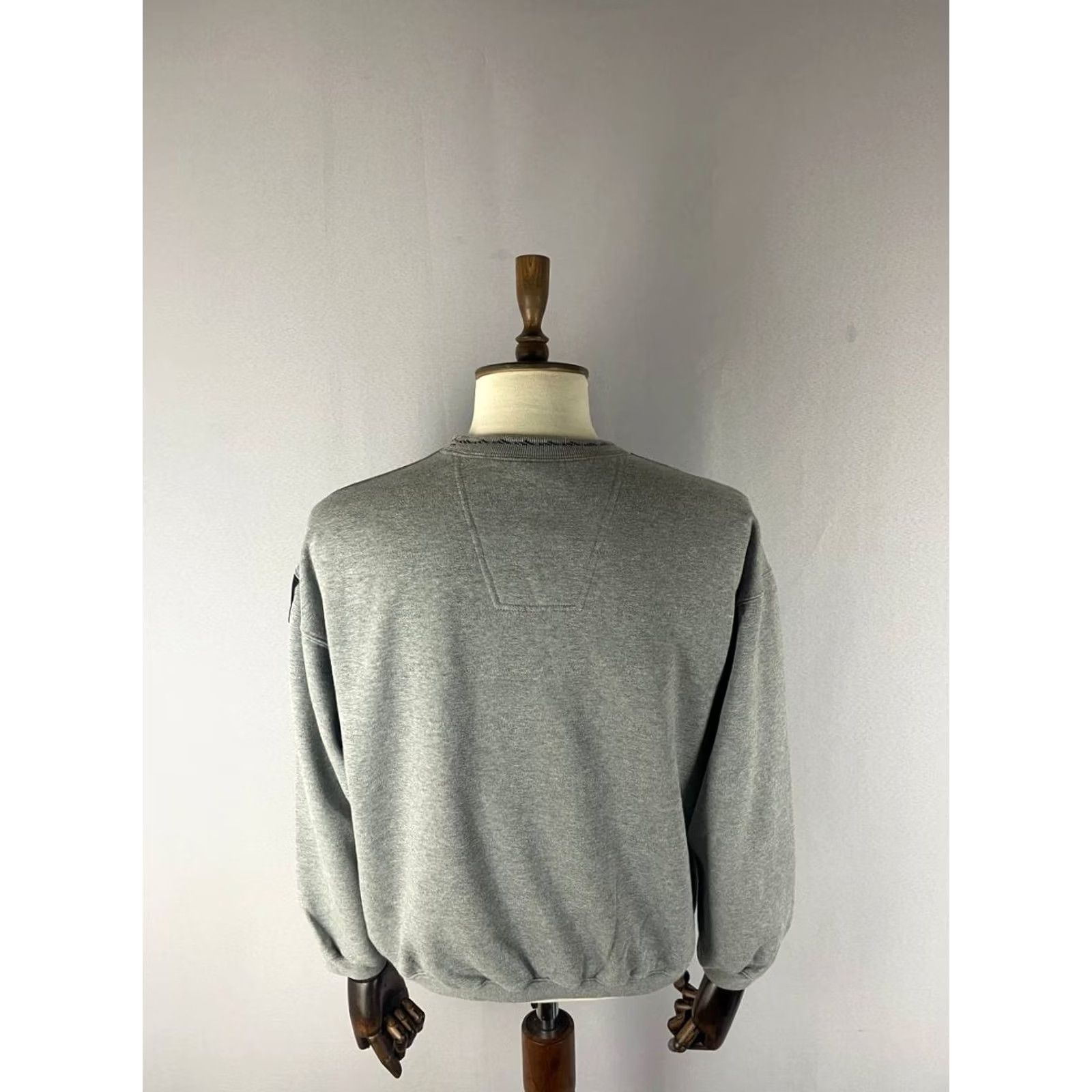 Adidas Adidas Sweatshirt Mens Cotton Crew Neck Gray Long Sleeve M 中 Size US M / EU 48-50 / 2 - 2 Thumbnail