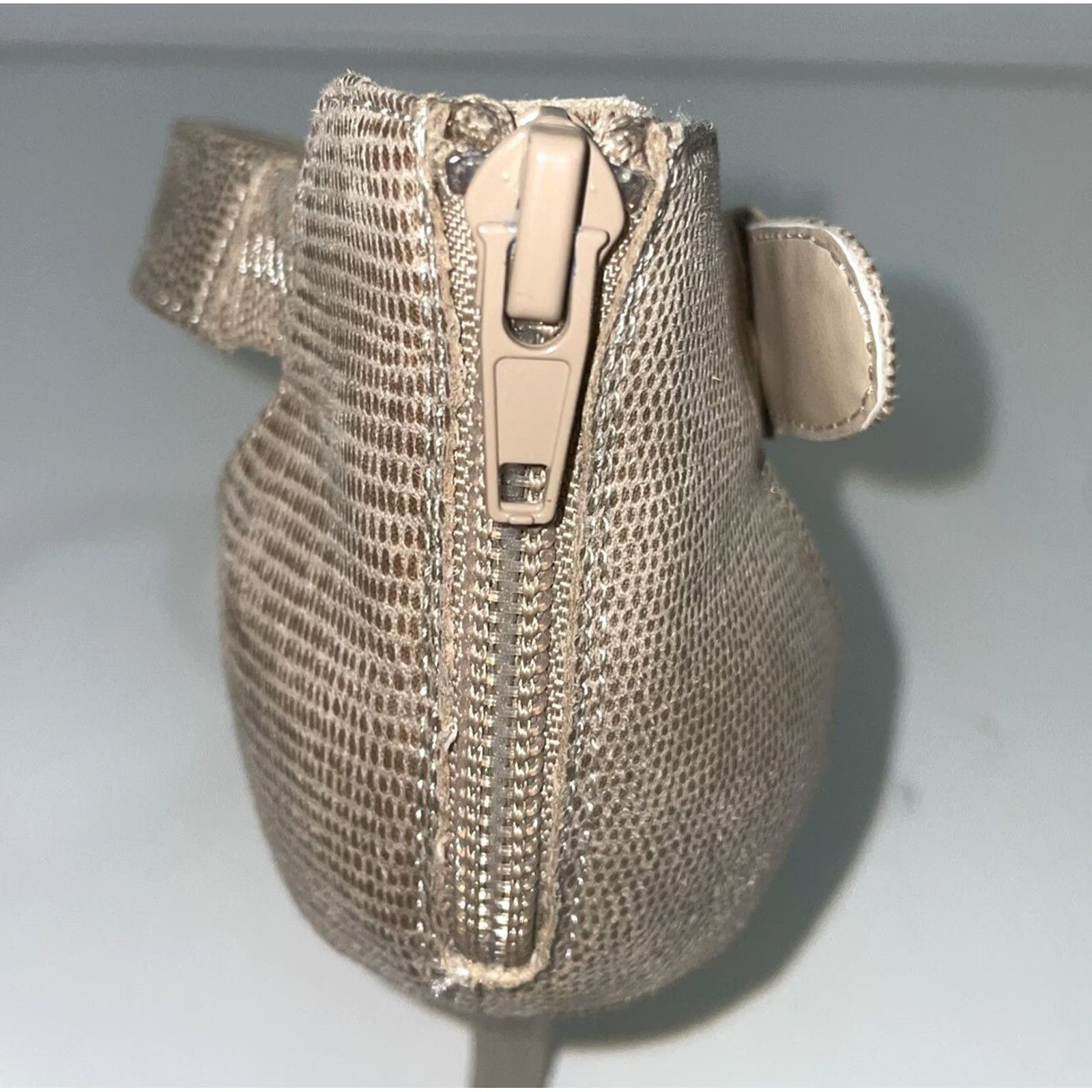 Worthington Worthington Cari Taupe High Heeled Sandal Women Size 7 M Zipper Back Open Toe Snakeskin Pattern Stiletto Heel 3.5 in Party/Cocktail Shoes Size US 7 / IT 37 - 2 Thumbnail