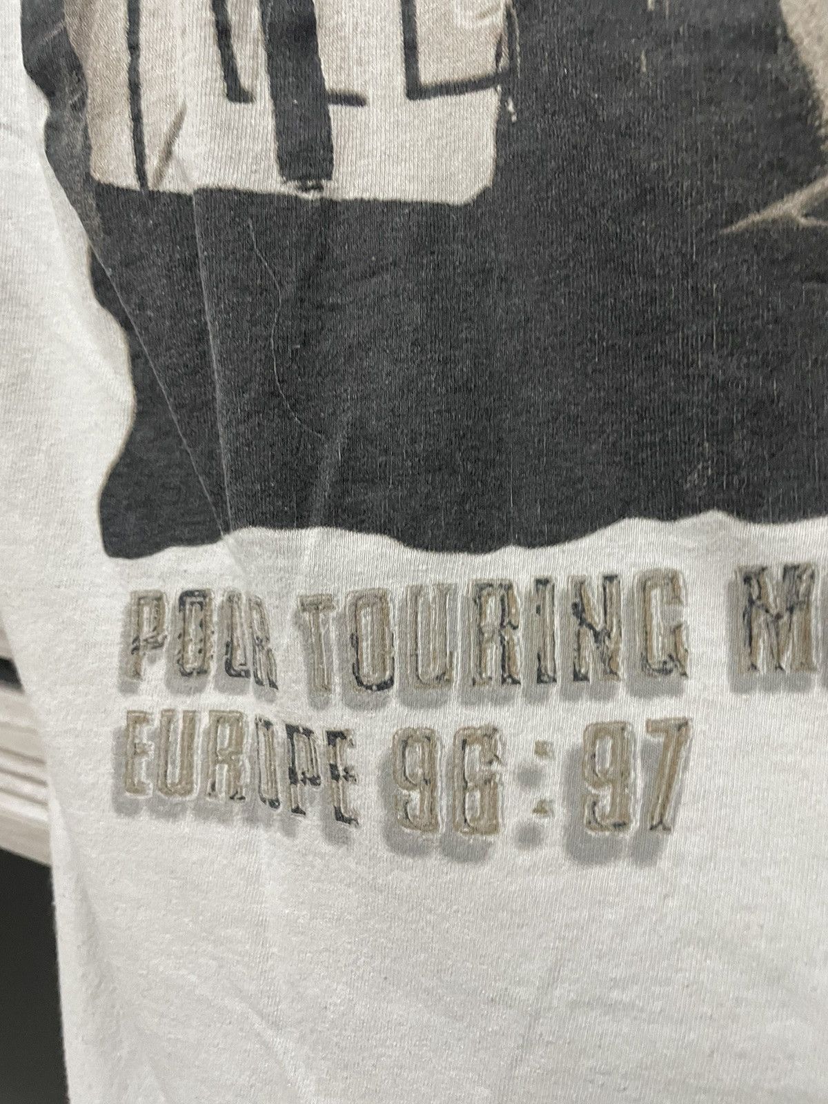 Band Tees × Metallica × Vintage Vintage 1996 Metallica Poor Touring Me Europe 96/97 T Shirt Size US L / EU 52-54 / 3 - 9 Thumbnail